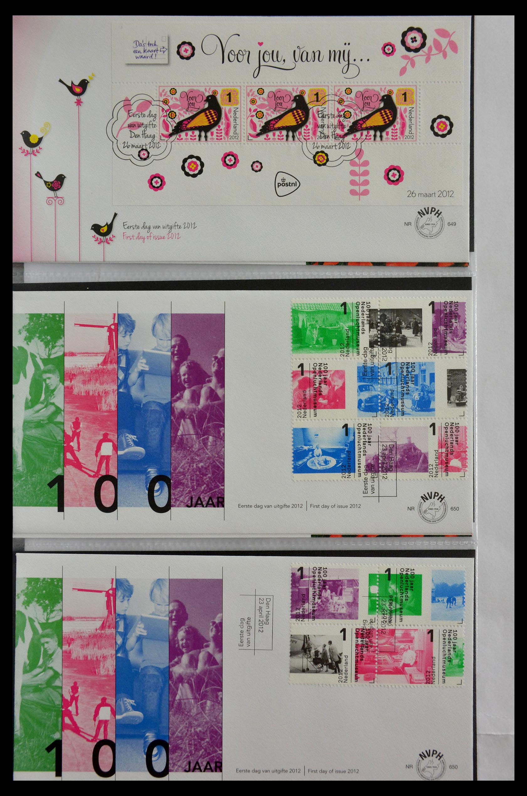 28897 096 - 28897 Netherlands 2001-2013 FDC's.