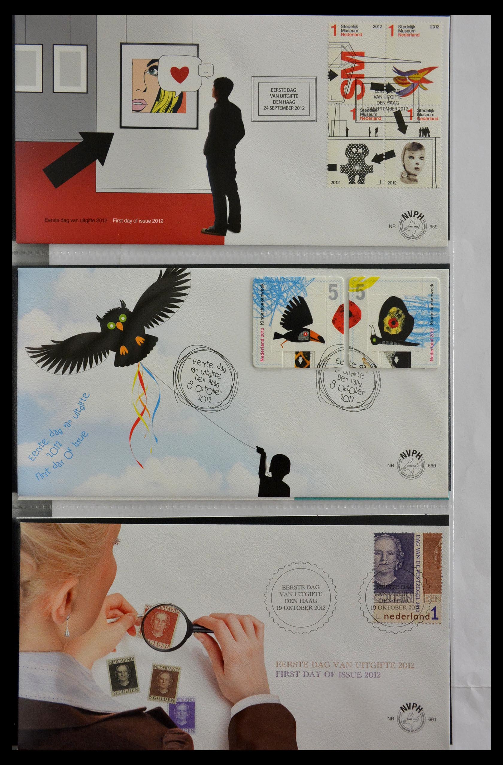 28897 102 - 28897 Netherlands 2001-2013 FDC's.