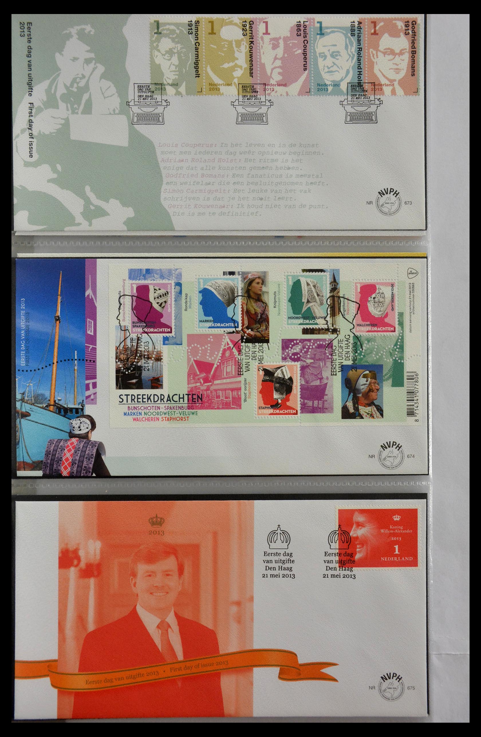 28897 108 - 28897 Netherlands 2001-2013 FDC's.