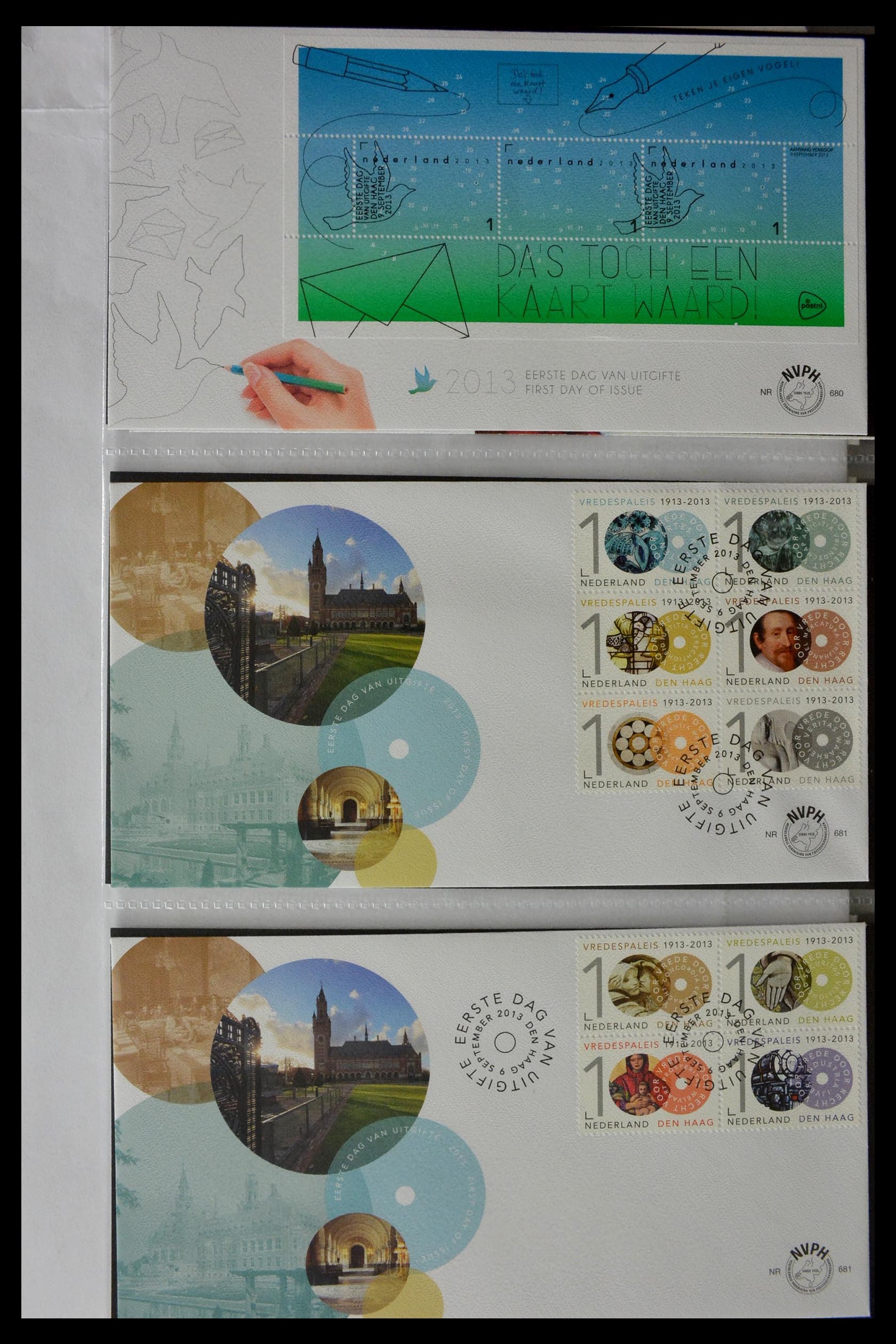 28897 111 - 28897 Netherlands 2001-2013 FDC's.