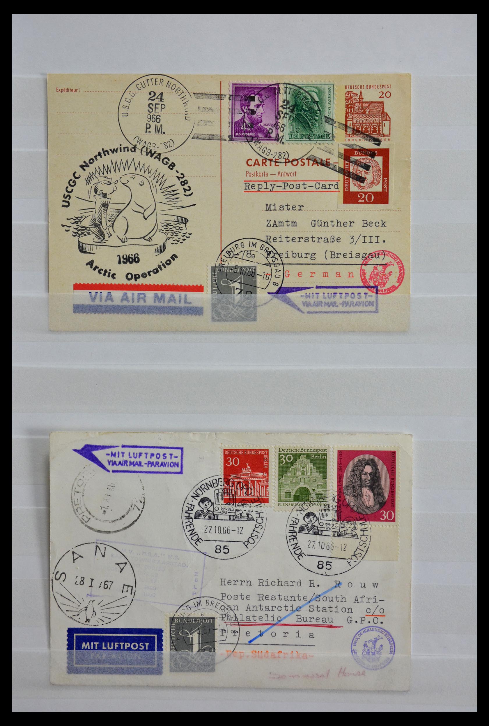 28909 003 - 28909 Arctic and Antarctic covers.