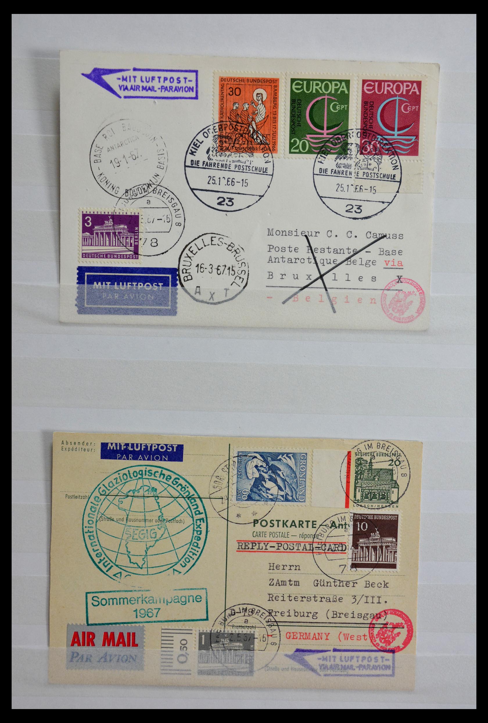 28909 004 - 28909 Arctic and Antarctic covers.
