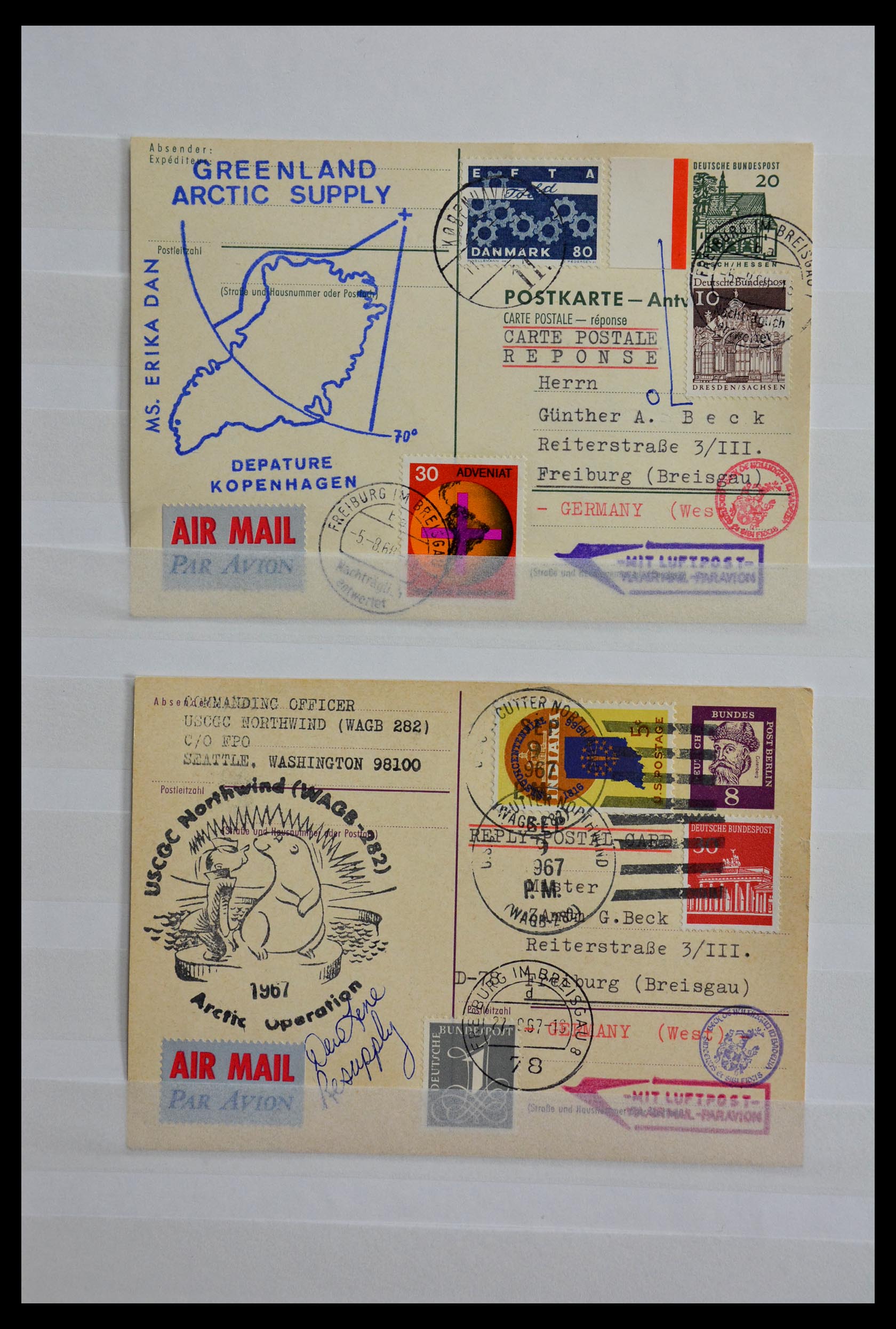 28909 007 - 28909 Arctic and Antarctic covers.