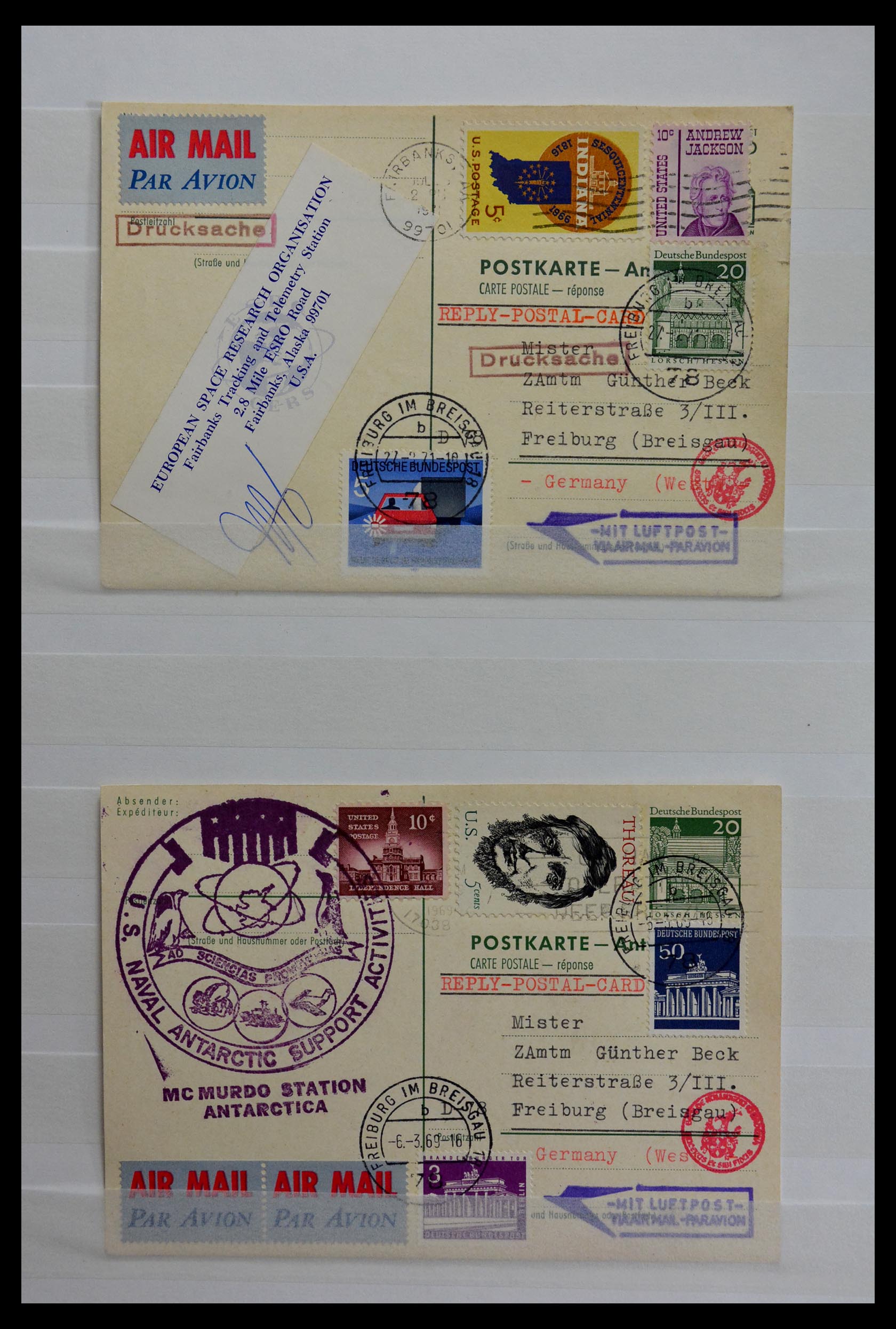 28909 008 - 28909 Arctic and Antarctic covers.