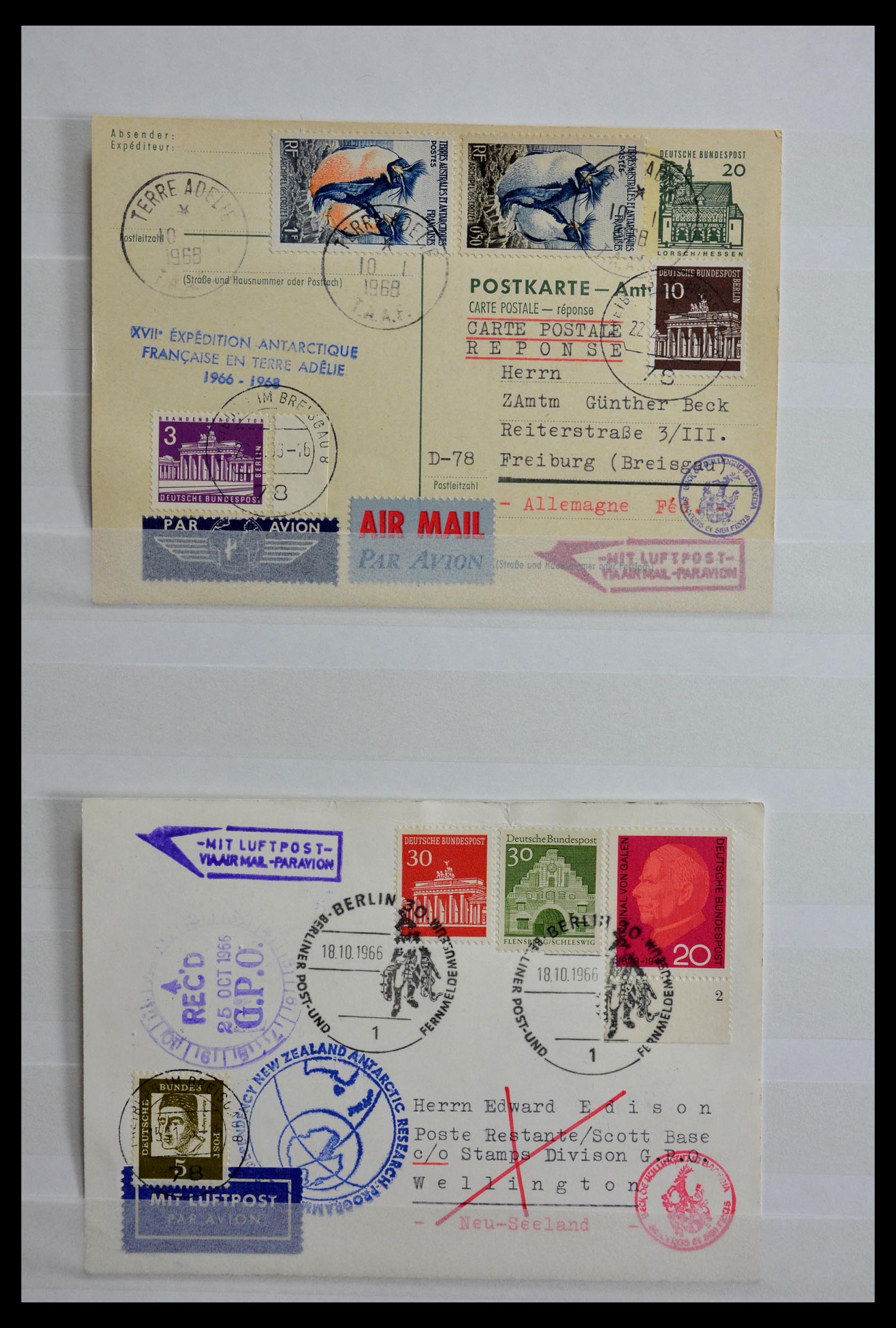 28909 010 - 28909 Arctic and Antarctic covers.