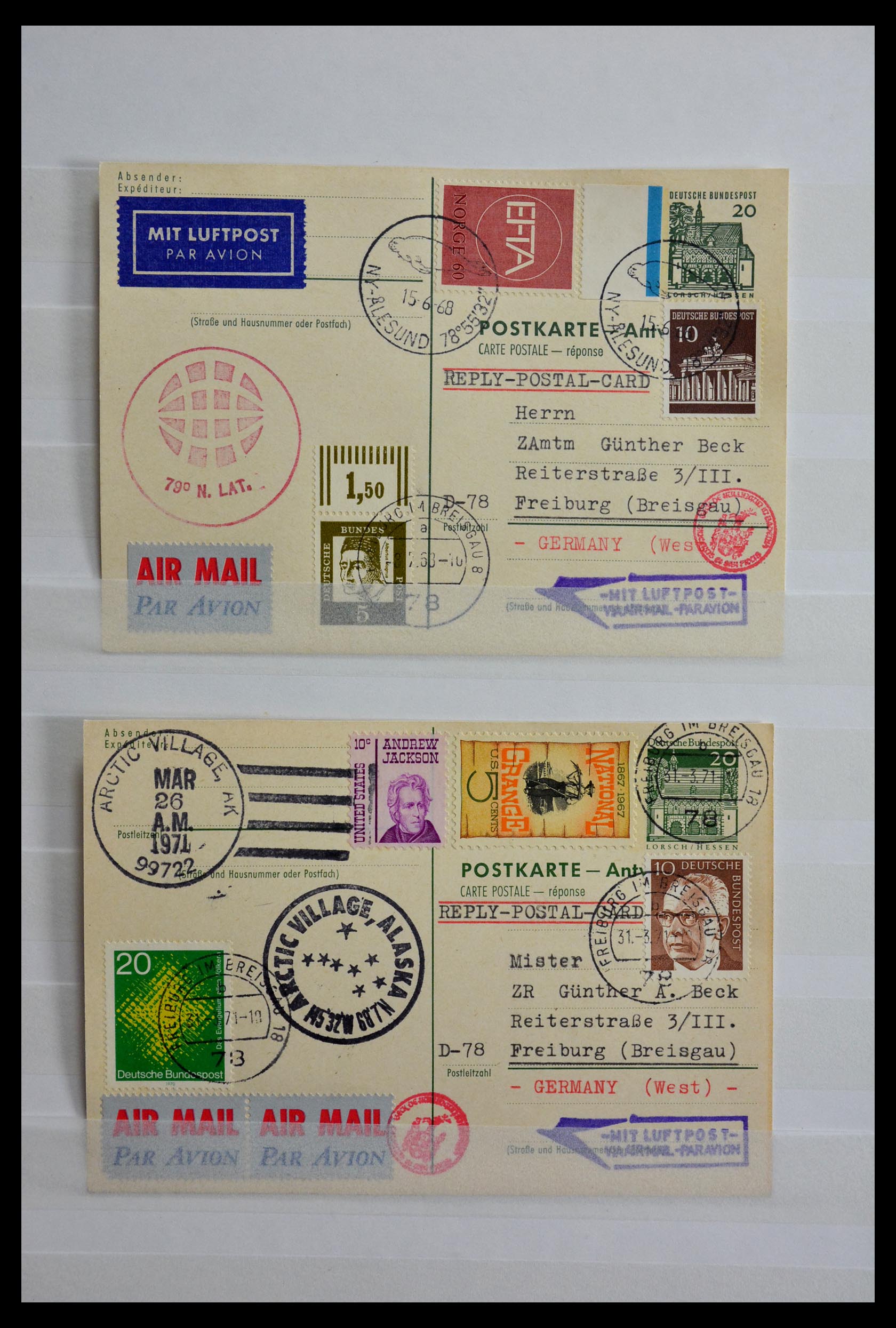 28909 012 - 28909 Arctic and Antarctic covers.