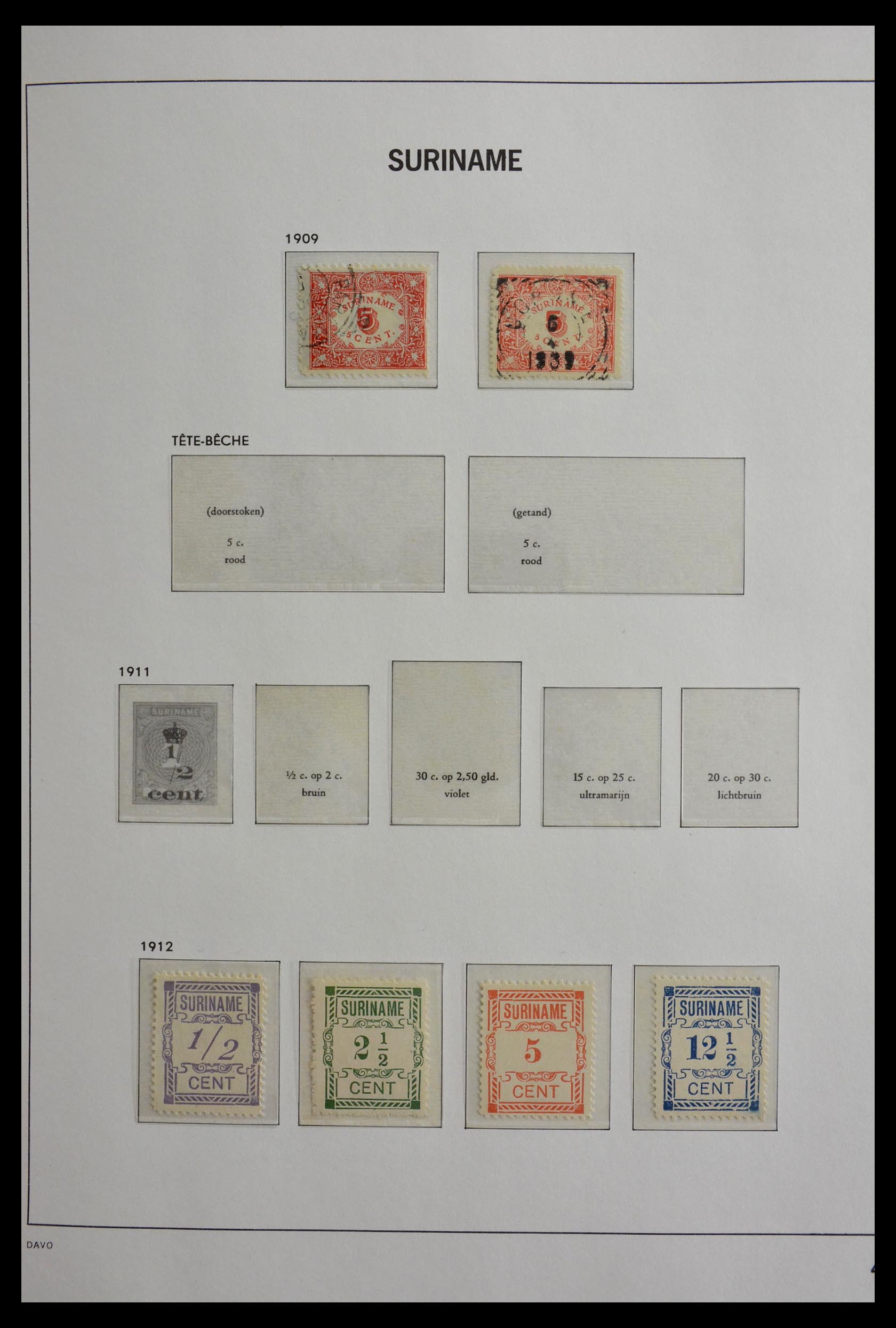 28931 004 - 28931 Surinam 1890-1975.