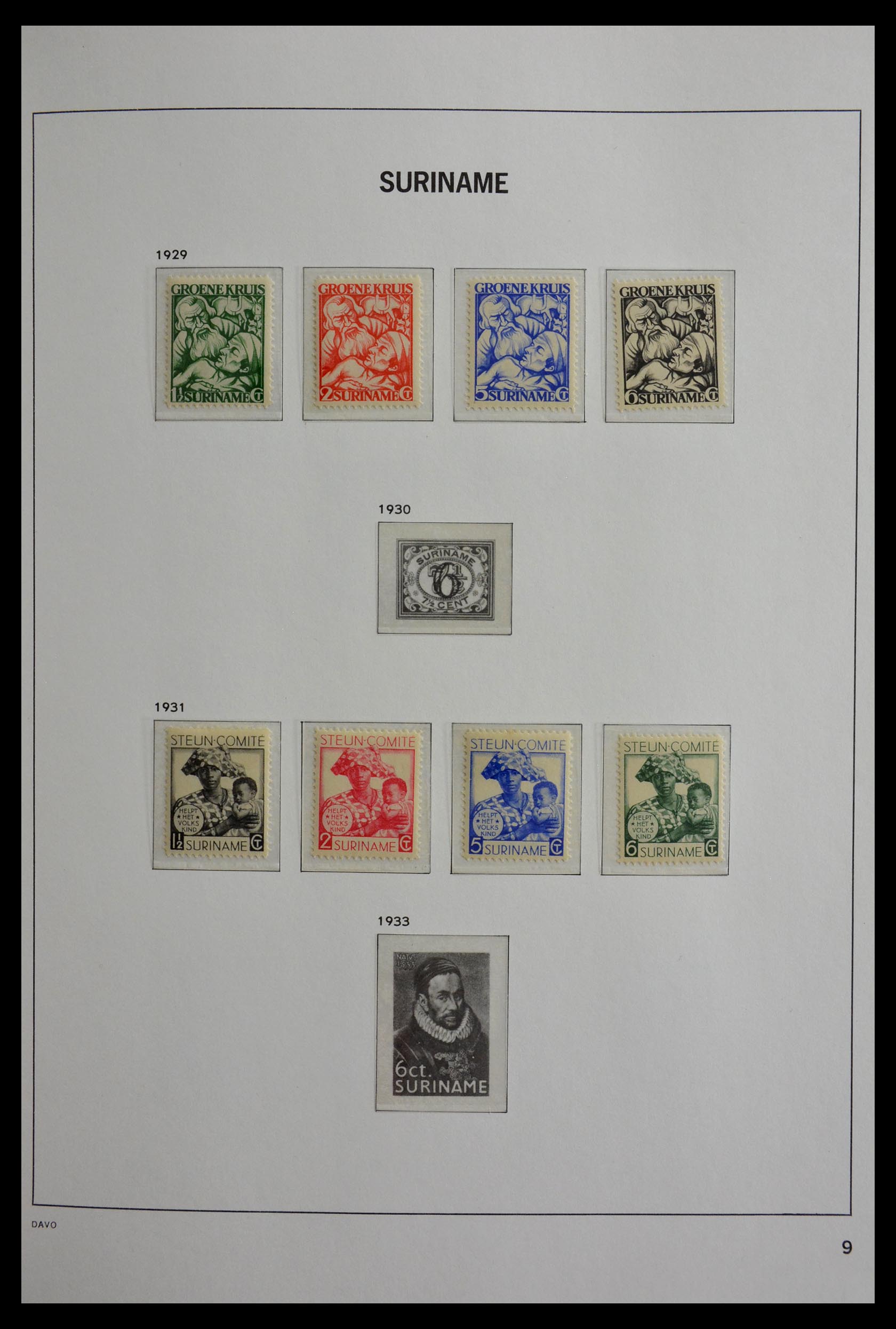 28931 008 - 28931 Surinam 1890-1975.