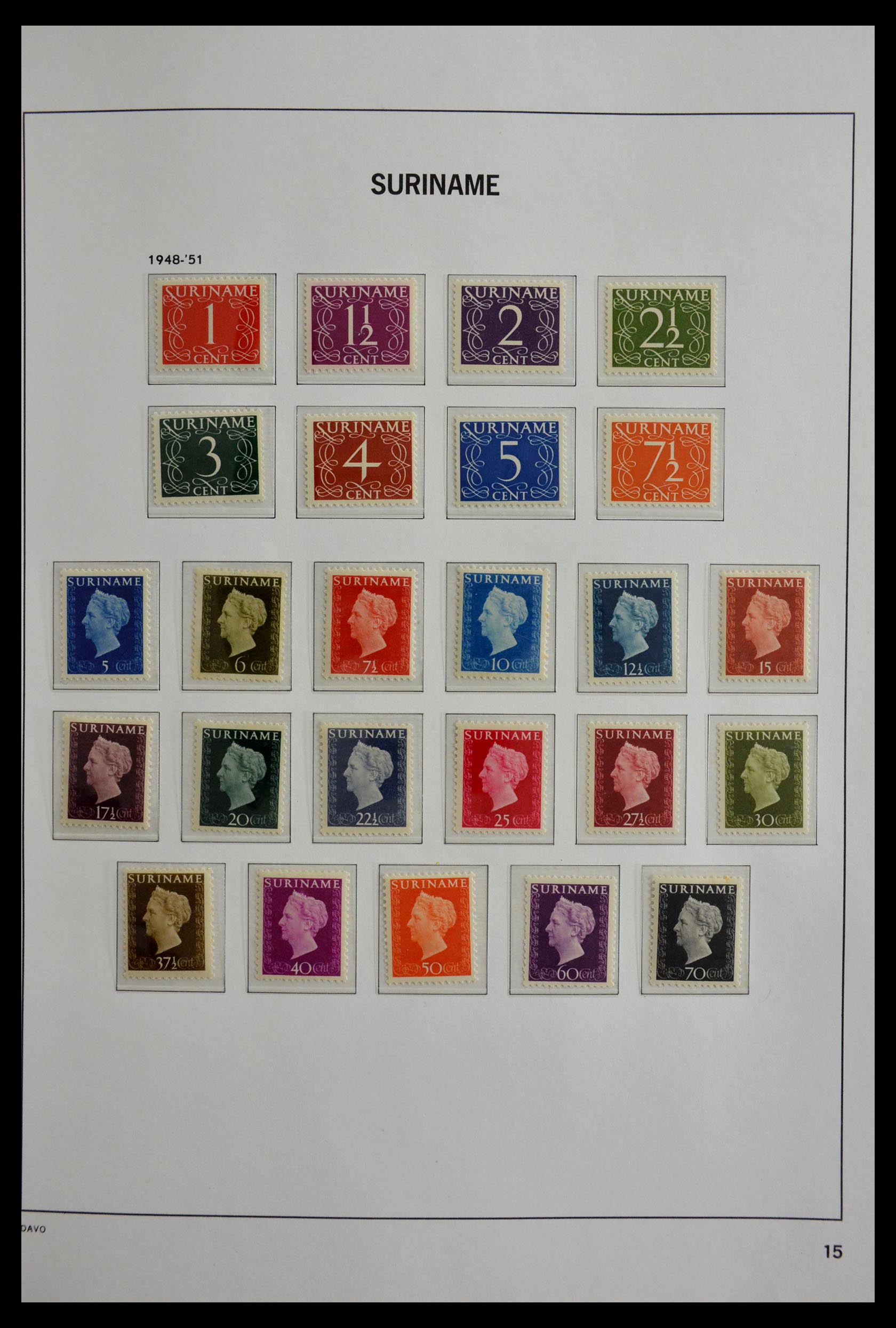 28931 014 - 28931 Surinam 1890-1975.