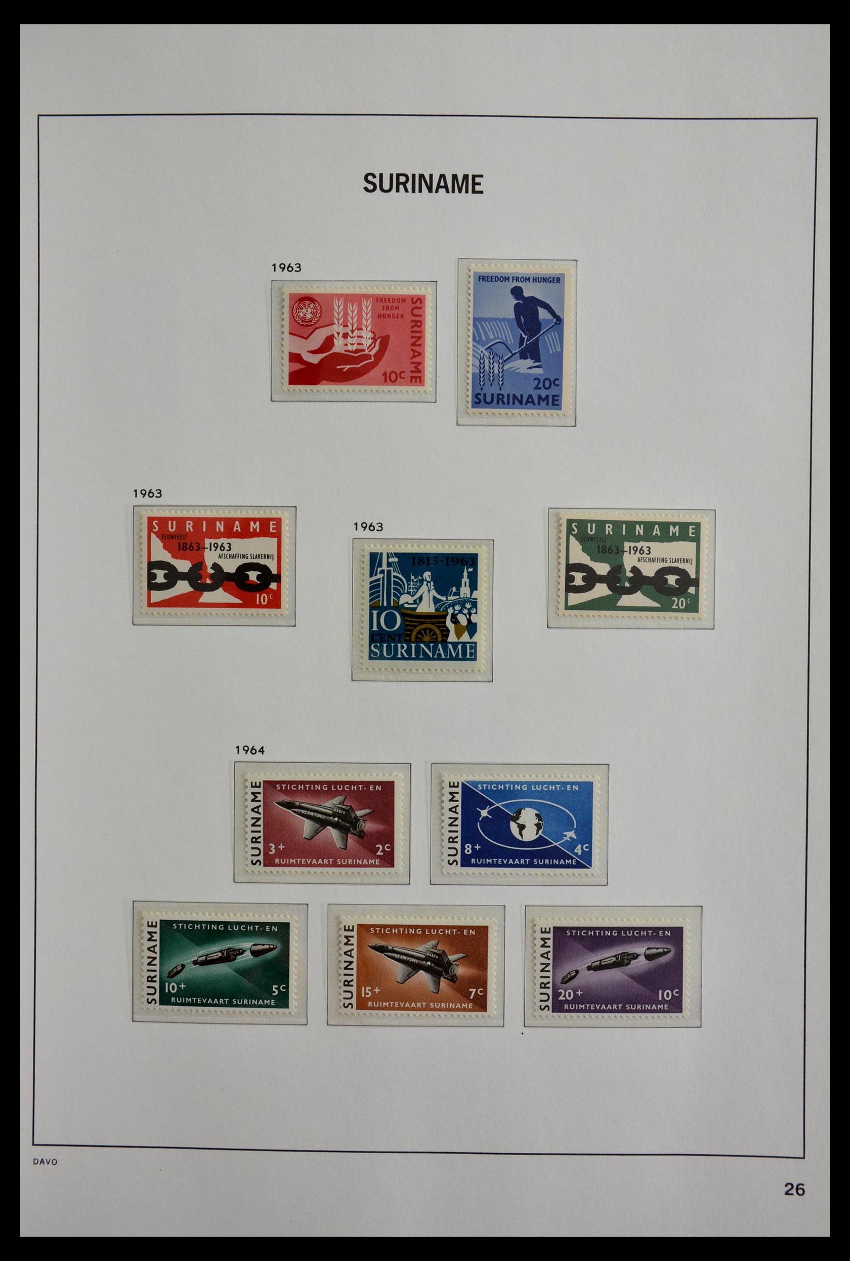 28931 025 - 28931 Suriname 1890-1975.