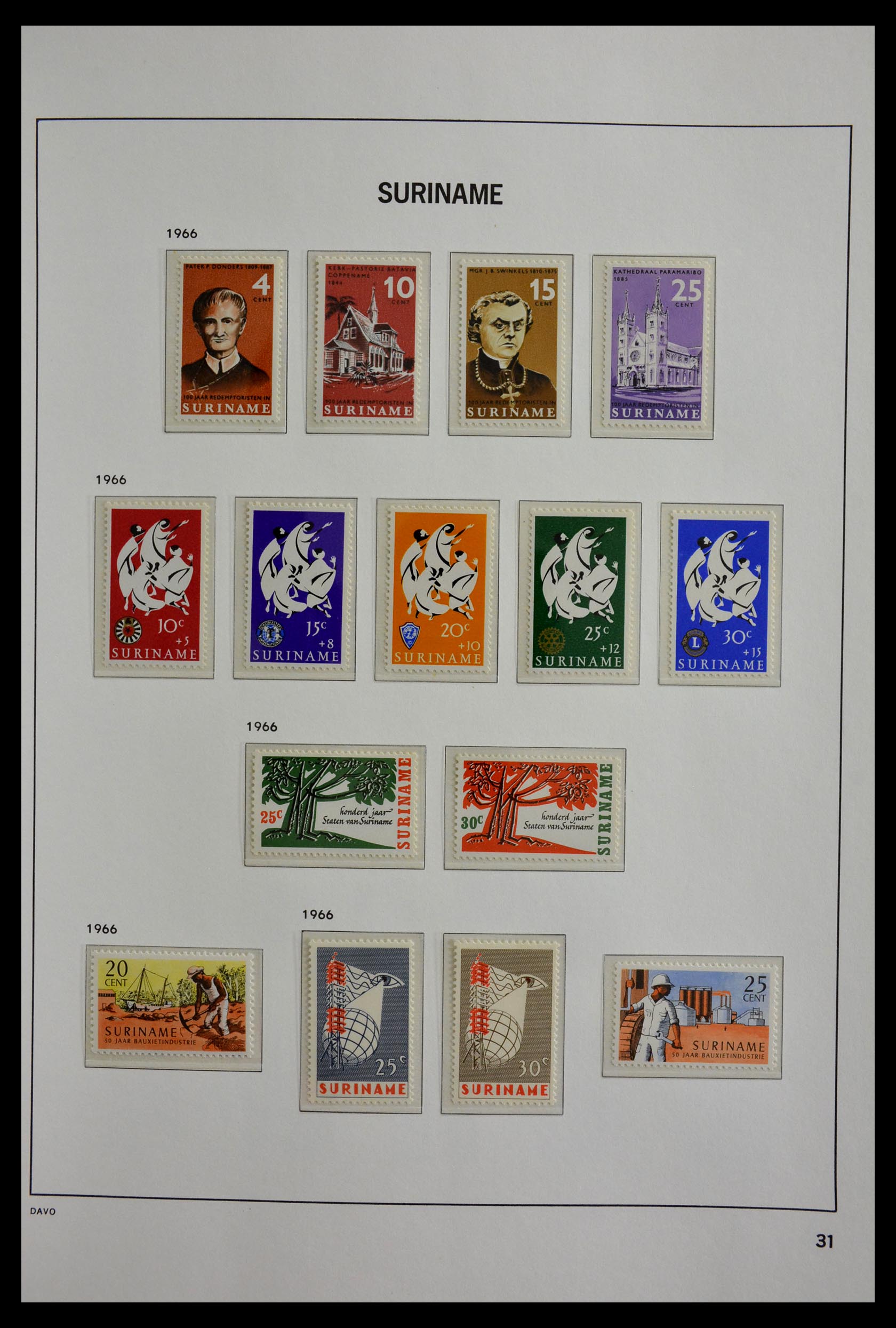 28931 031 - 28931 Surinam 1890-1975.