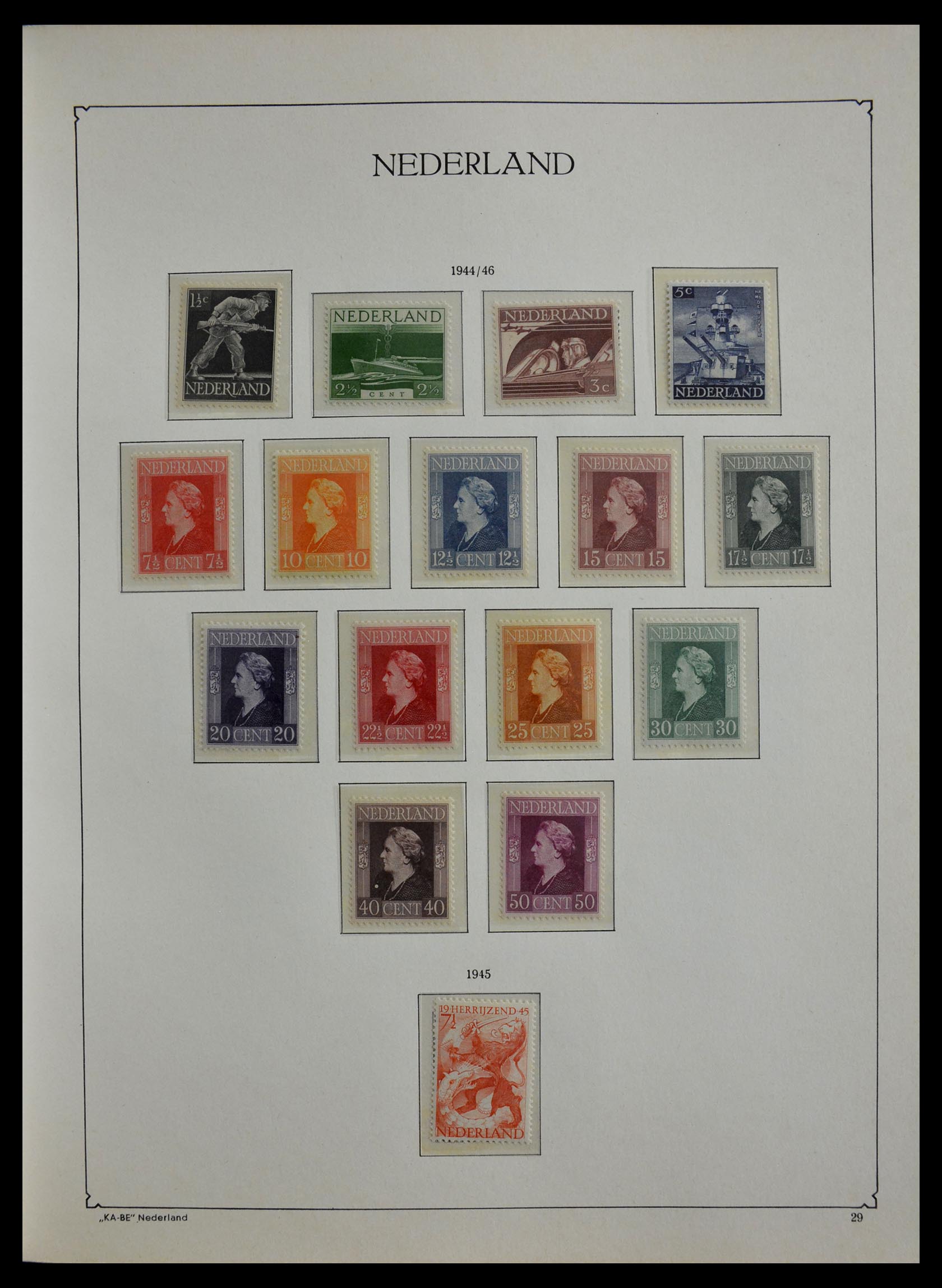 28933 026 - 28933 Nederland 1899-1969.