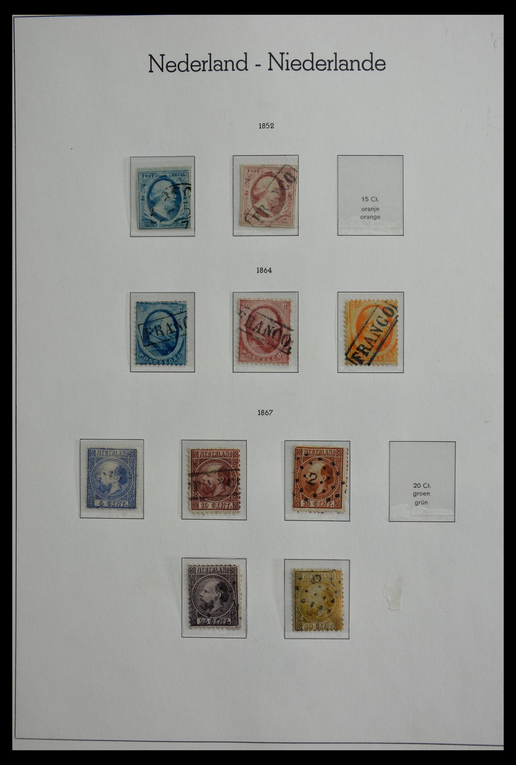 28934 001 - 28934 Netherlands 1852-1959.