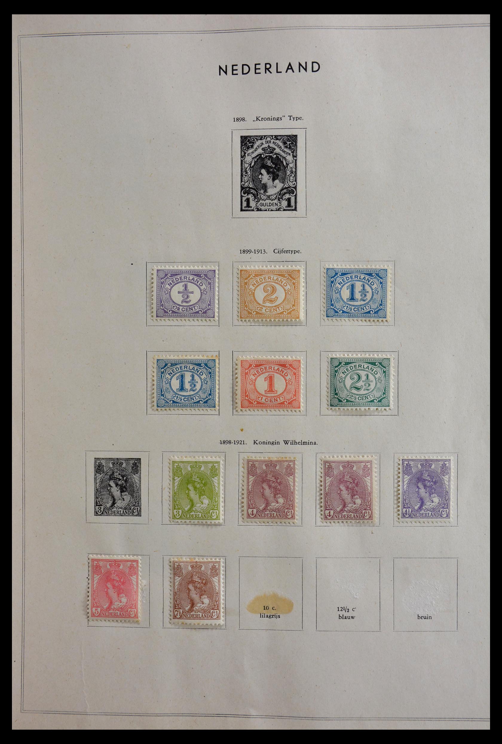 28937 001 - 28937 Netherlands and territories 1899-1957.