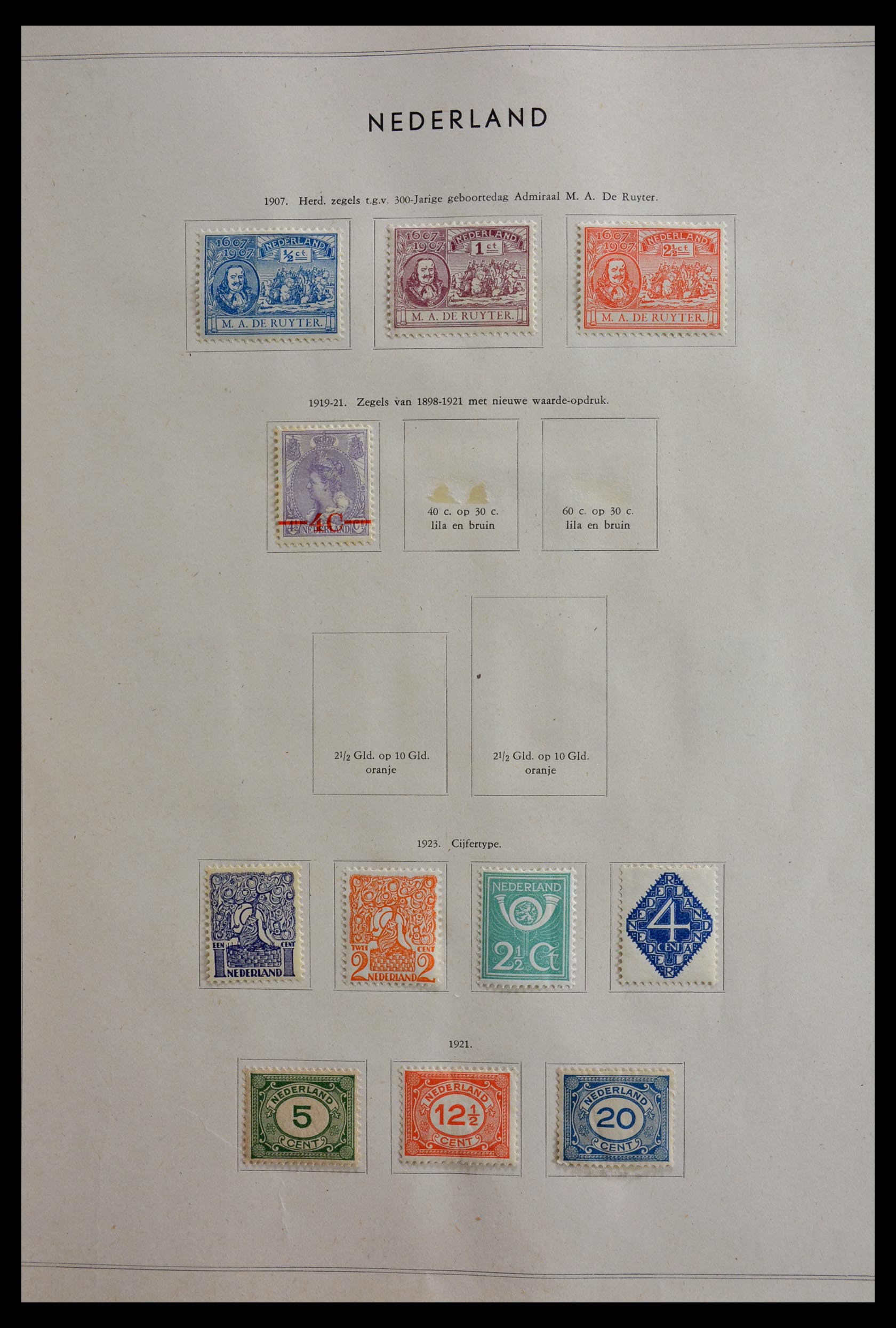 28937 004 - 28937 Netherlands and territories 1899-1957.