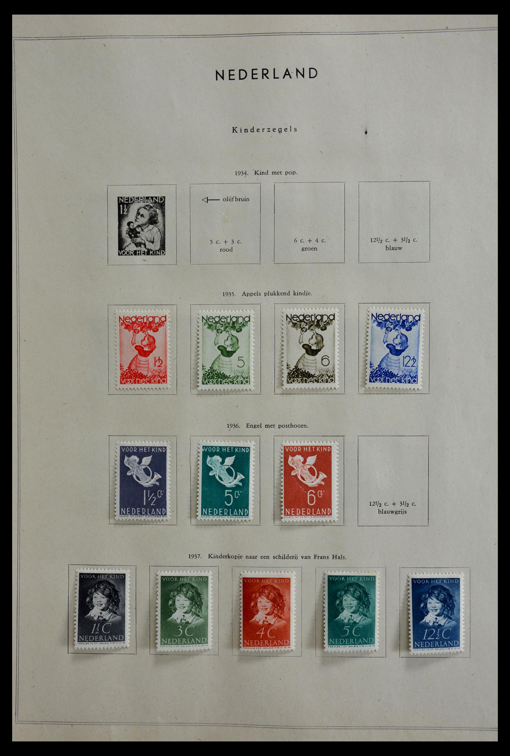 28937 021 - 28937 Netherlands and territories 1899-1957.
