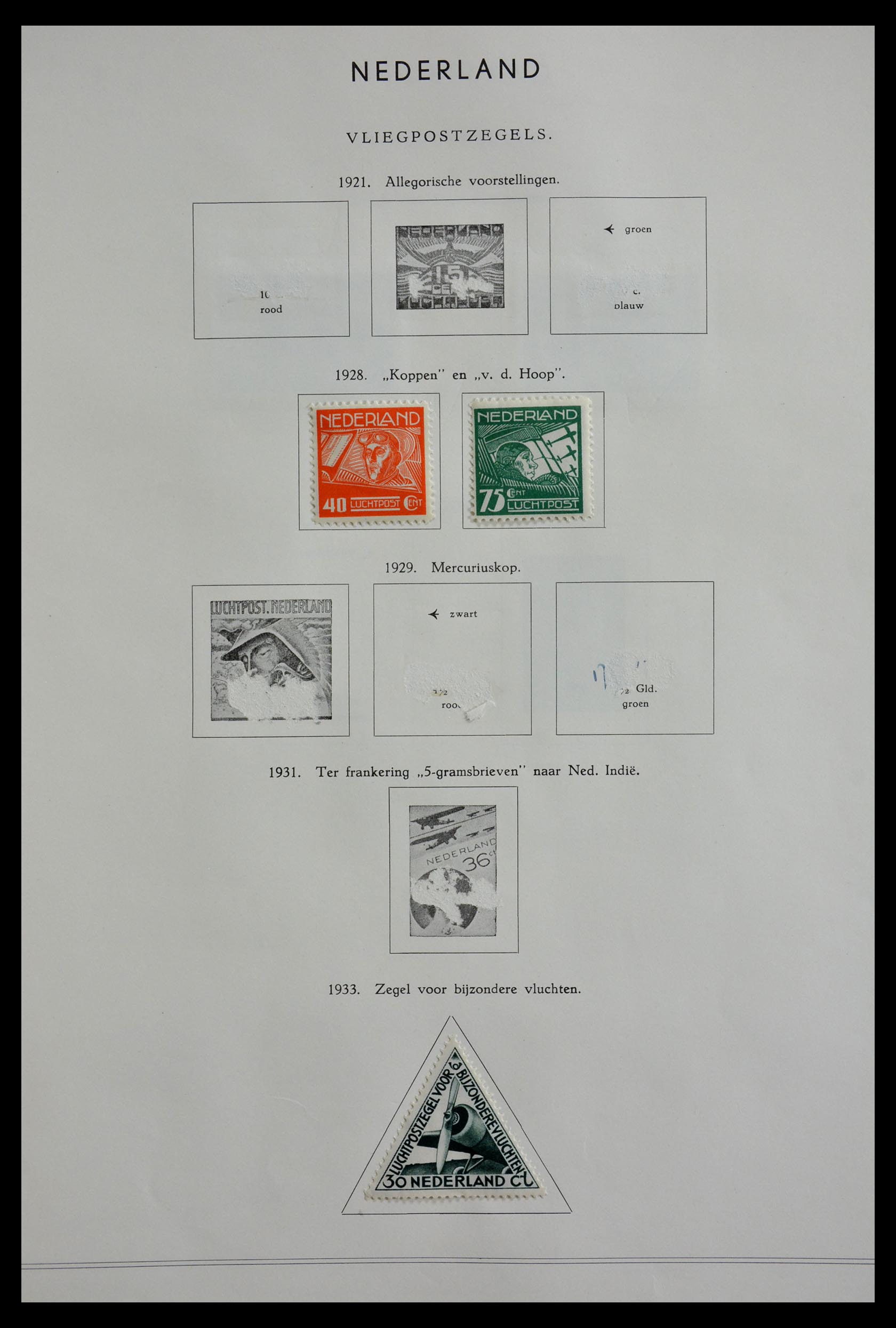 28937 038 - 28937 Netherlands and territories 1899-1957.