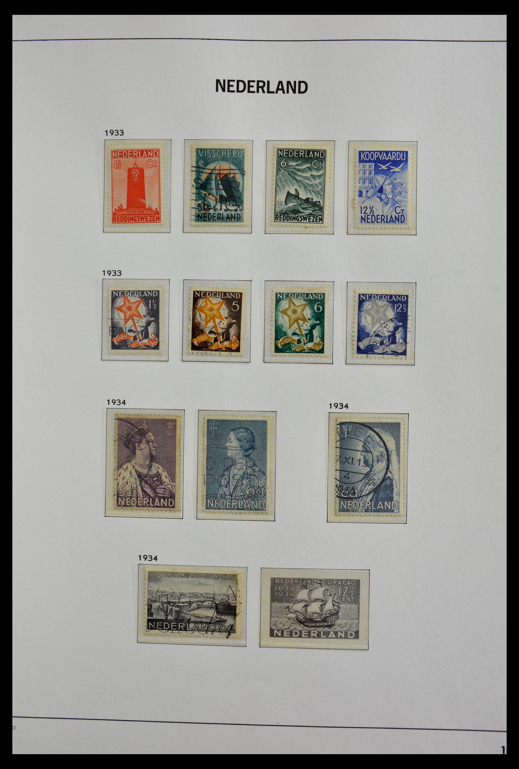28939 018 - 28939 Nederland 1852-1947.