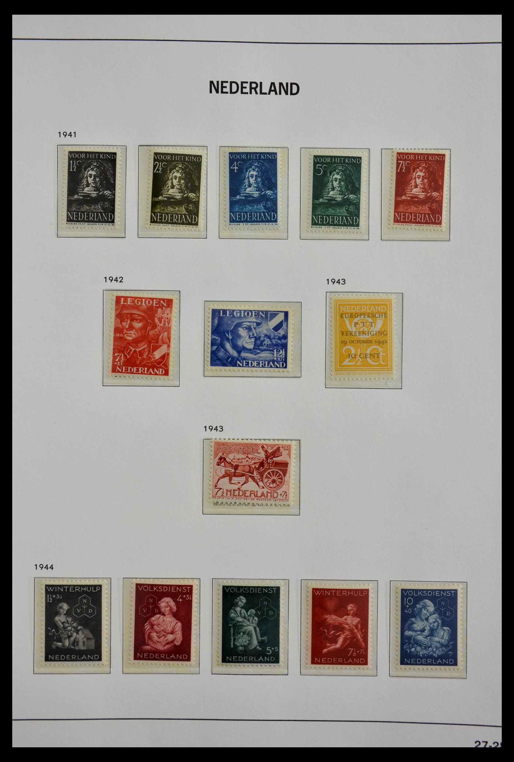 28939 027 - 28939 Nederland 1852-1947.