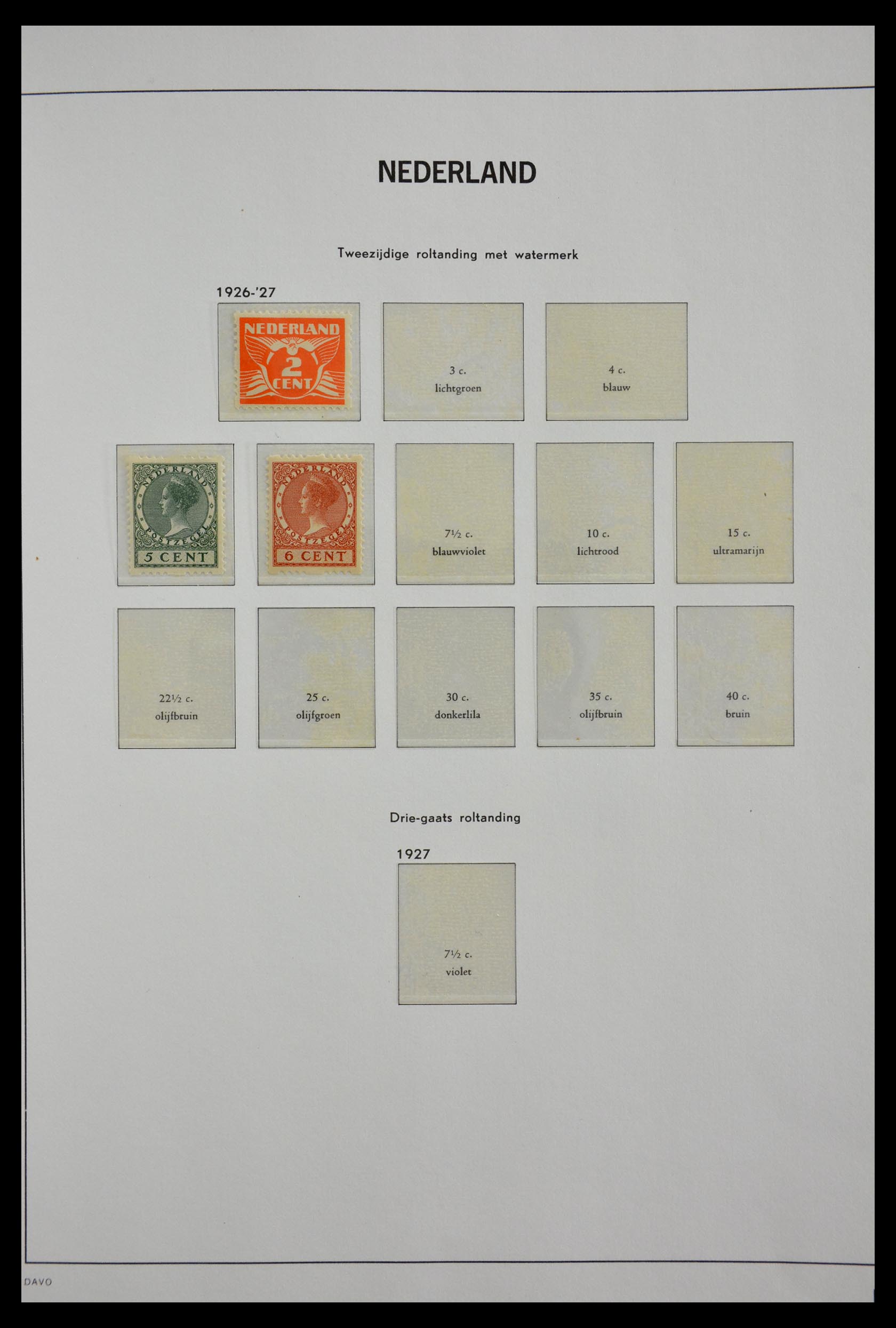 28939 035 - 28939 Nederland 1852-1947.