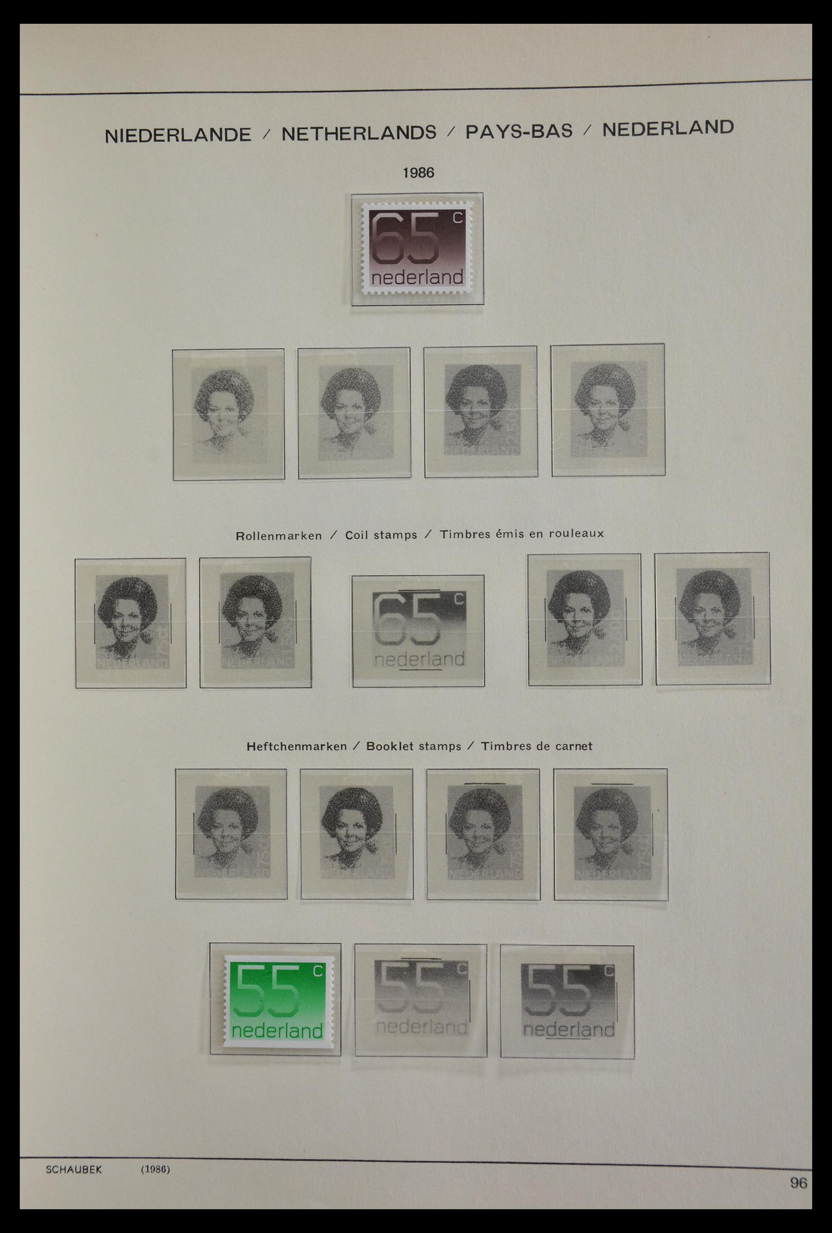 28940 106 - 28940 Netherlands 1852-1997.