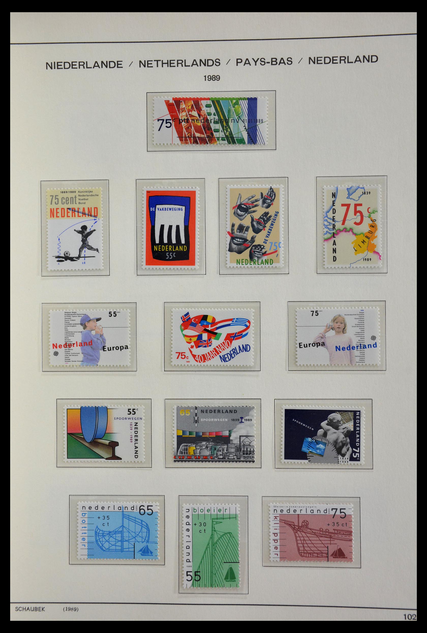 28940 112 - 28940 Netherlands 1852-1997.
