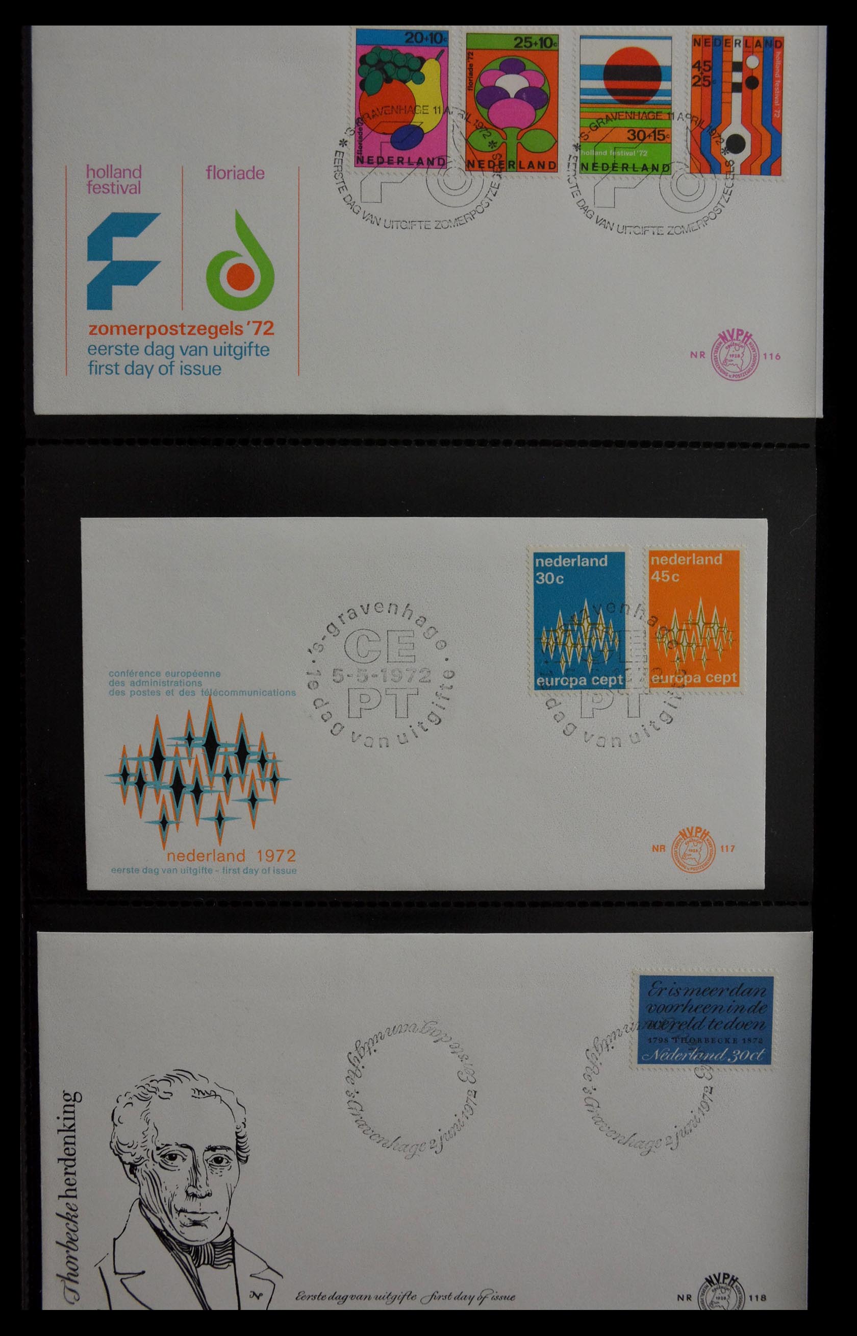 28947 039 - 28947 Nederland FDC's 1950-1973.