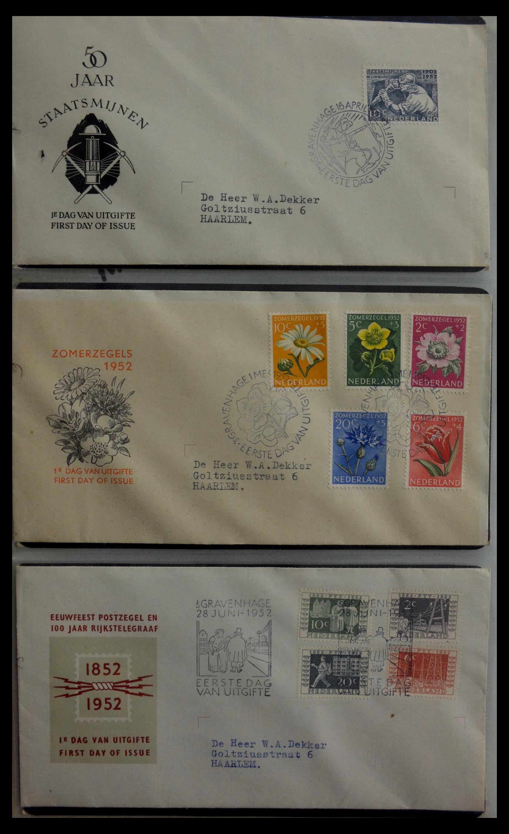 28948 002 - 28948 Nederland FDC's 1951-1980.