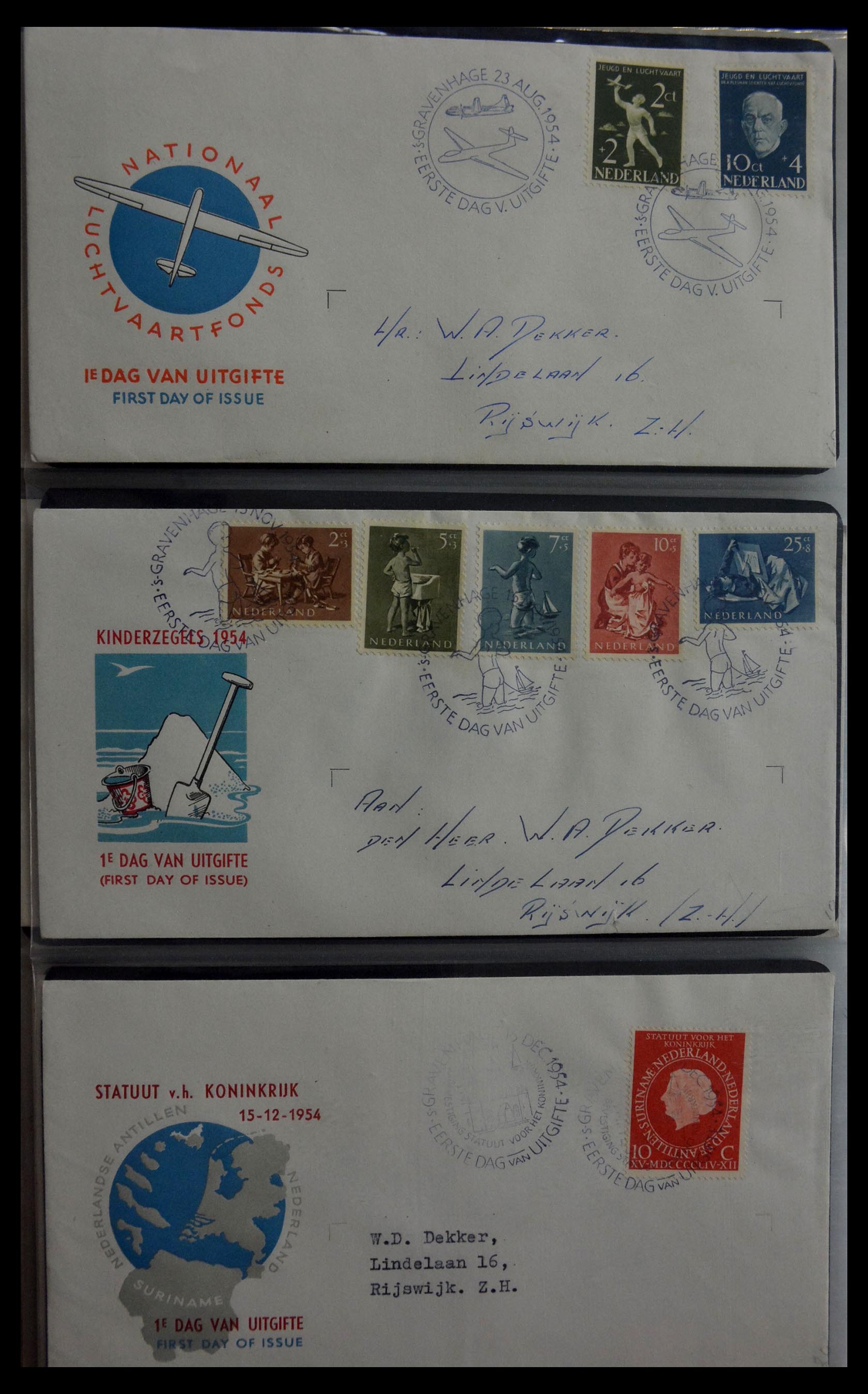 28948 006 - 28948 Nederland FDC's 1951-1980.