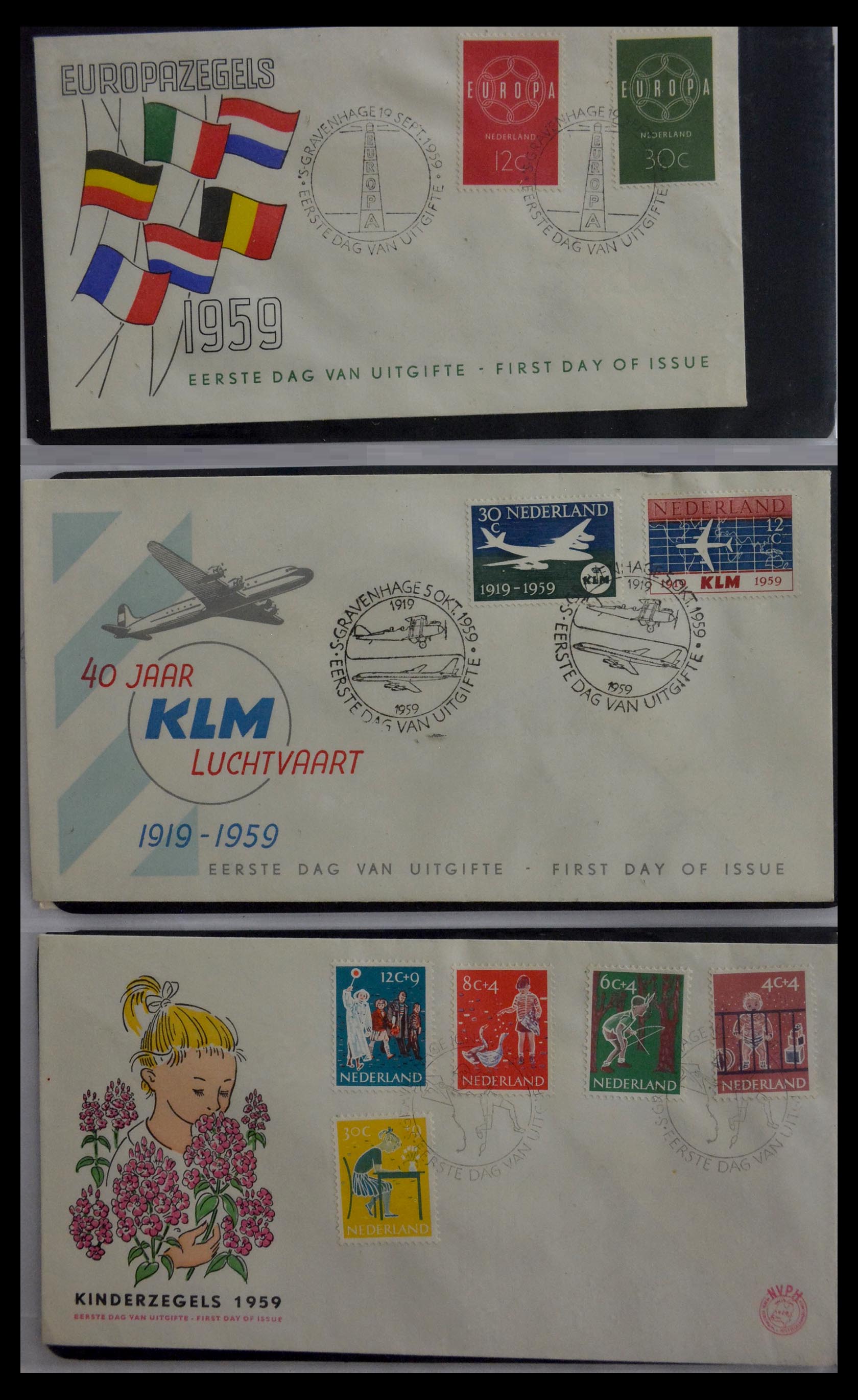 28948 013 - 28948 Netherlands FDC's 1951-1980.