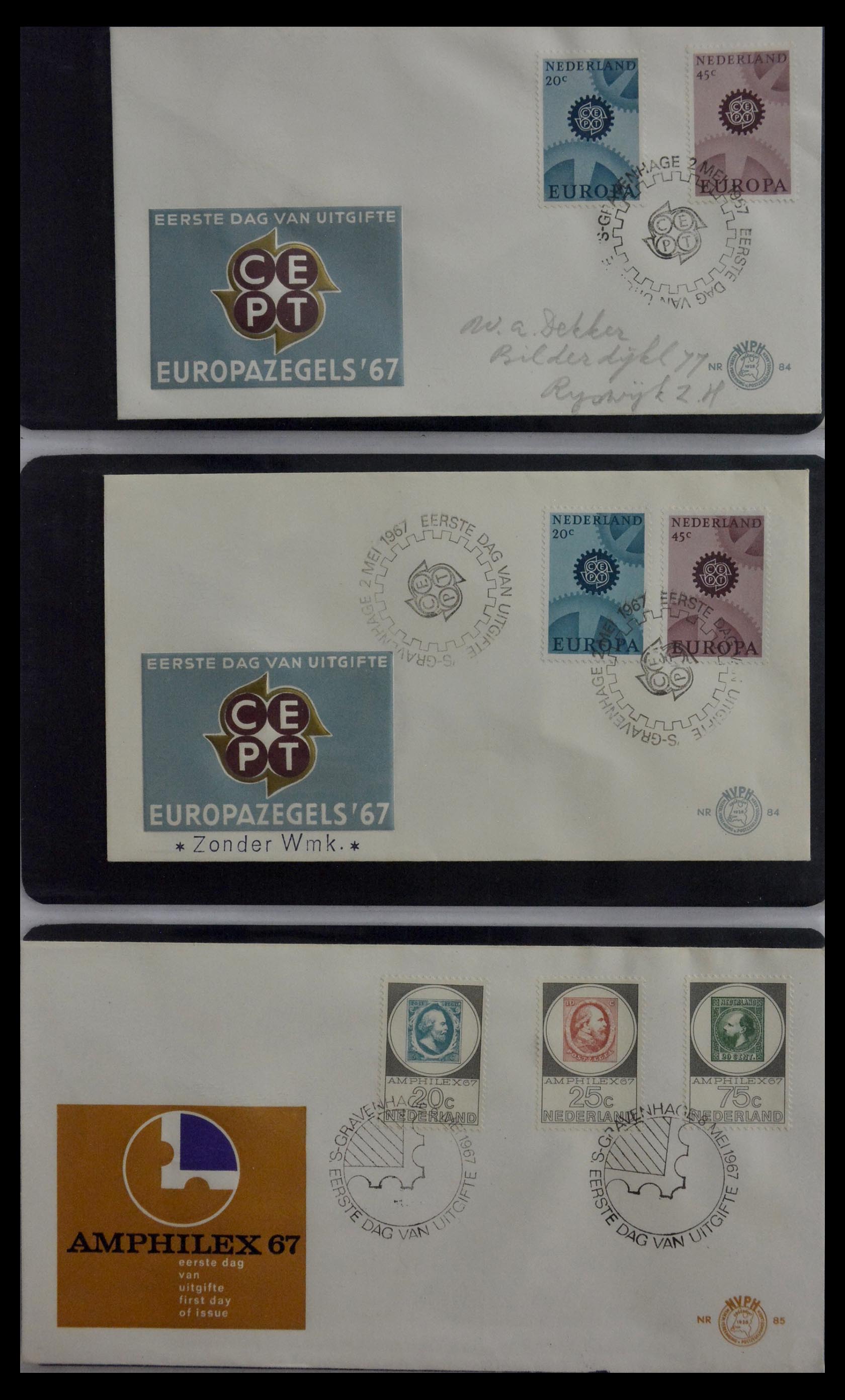 28948 029 - 28948 Netherlands FDC's 1951-1980.