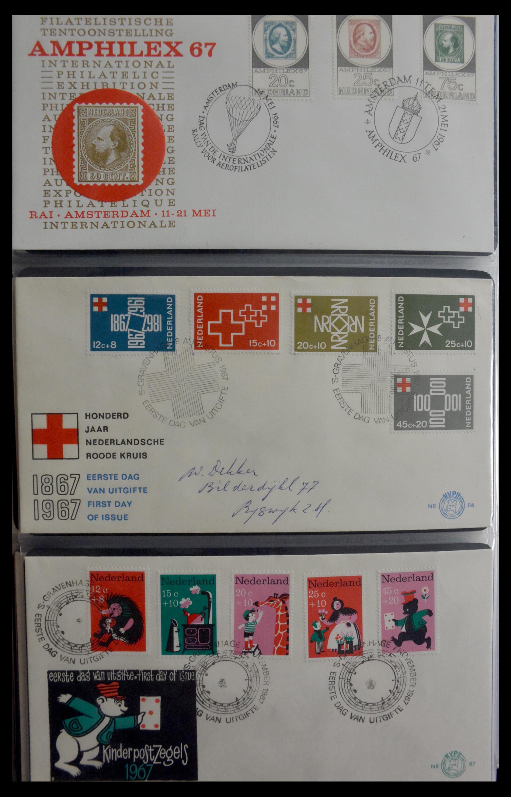 28948 030 - 28948 Netherlands FDC's 1951-1980.