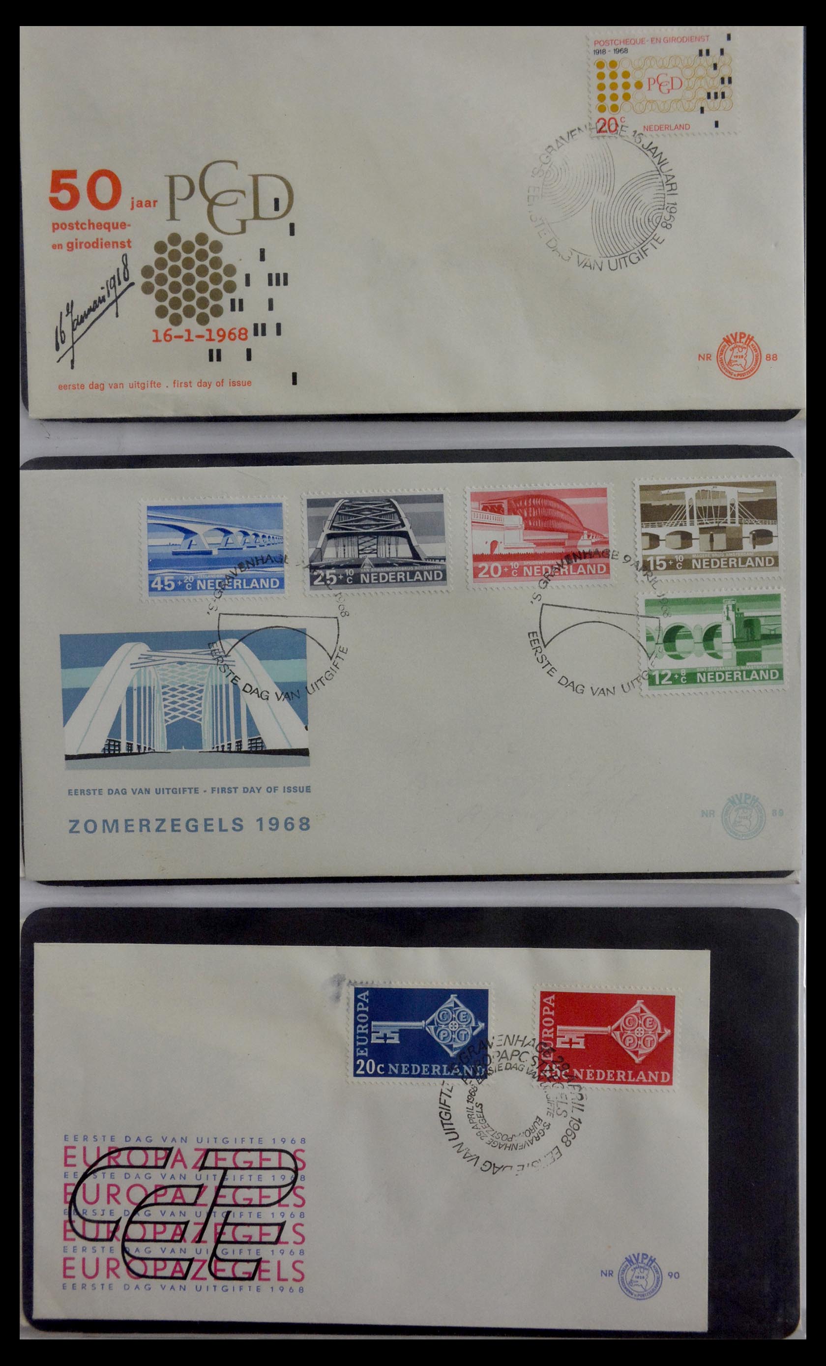 28948 031 - 28948 Netherlands FDC's 1951-1980.