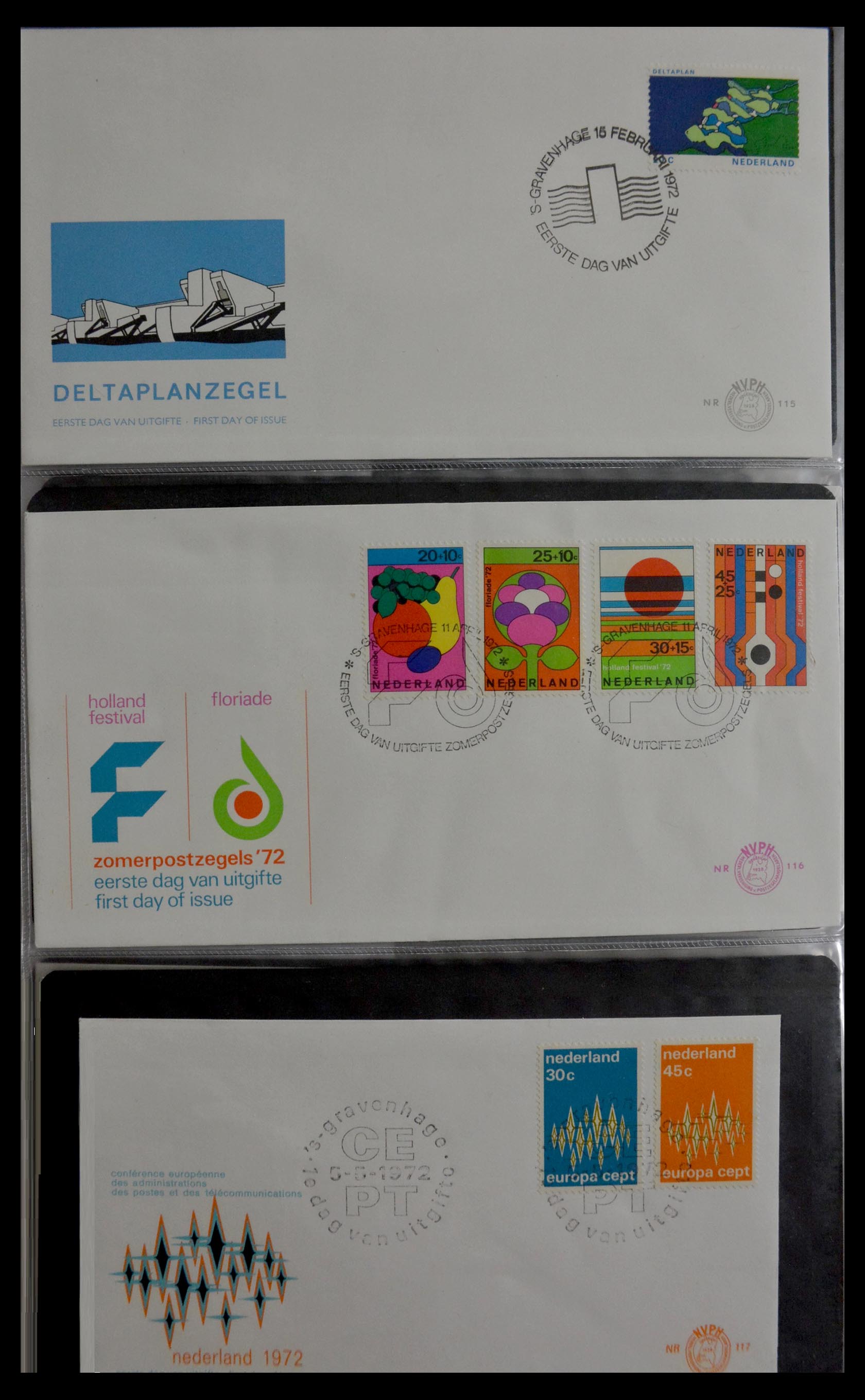 28948 040 - 28948 Nederland FDC's 1951-1980.