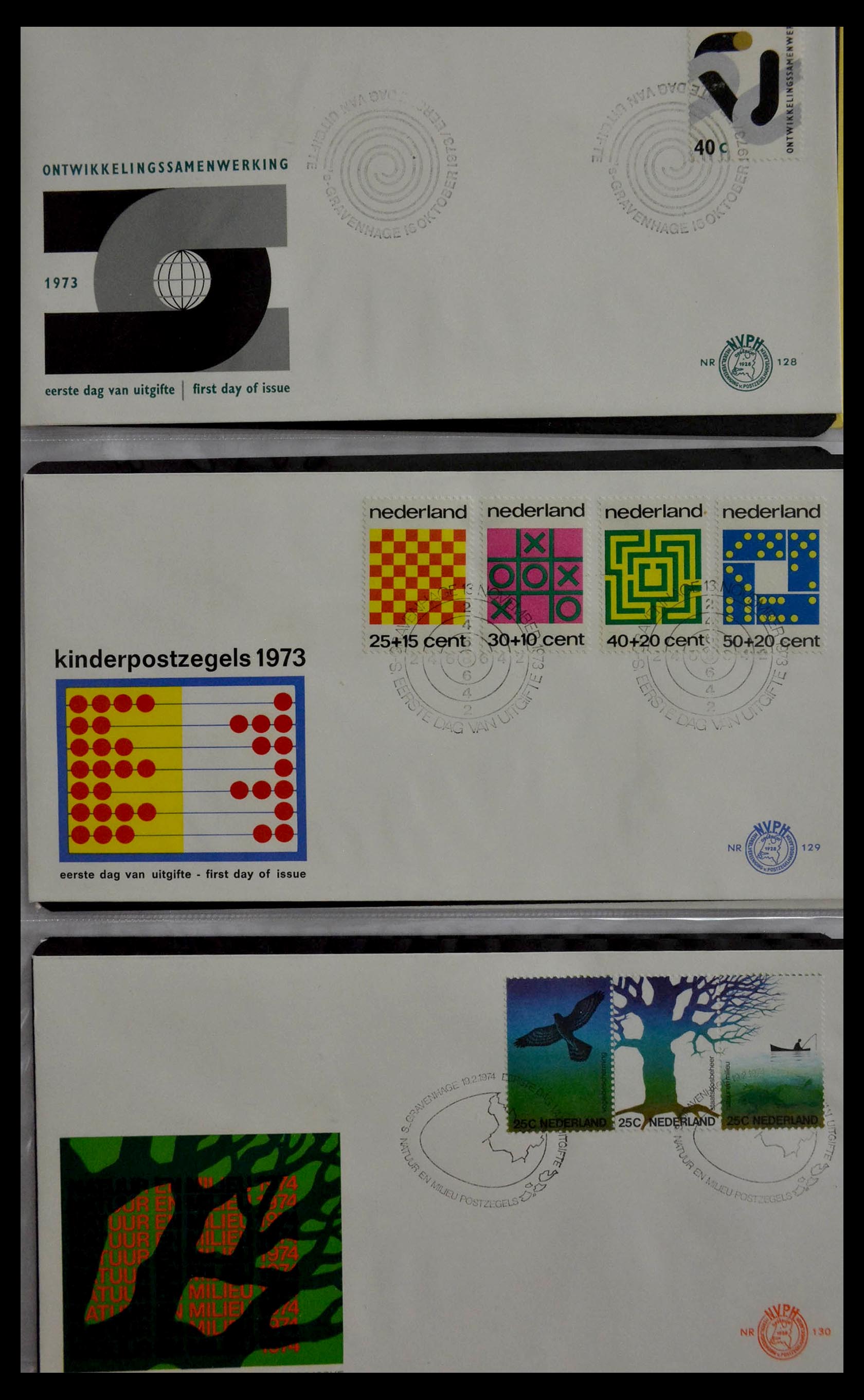 28948 045 - 28948 Netherlands FDC's 1951-1980.