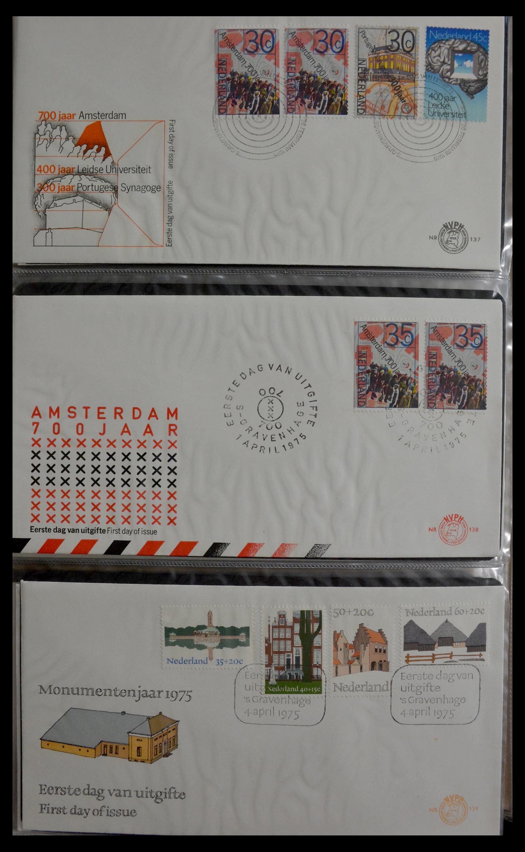 28948 048 - 28948 Netherlands FDC's 1951-1980.