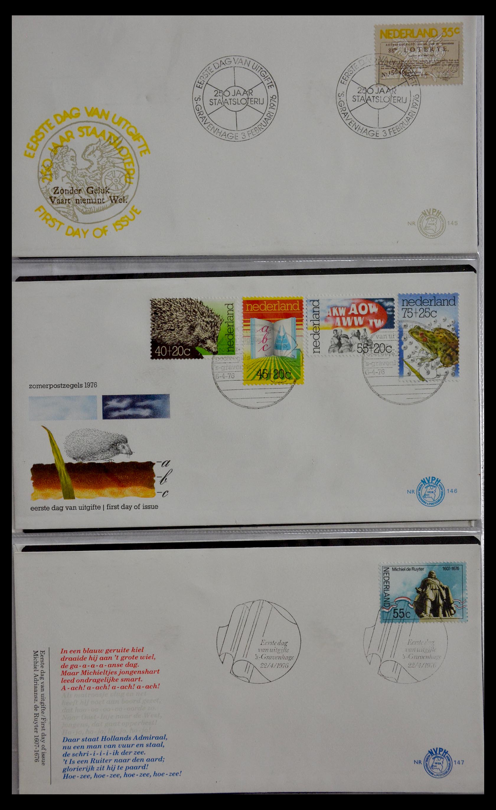 28948 051 - 28948 Netherlands FDC's 1951-1980.