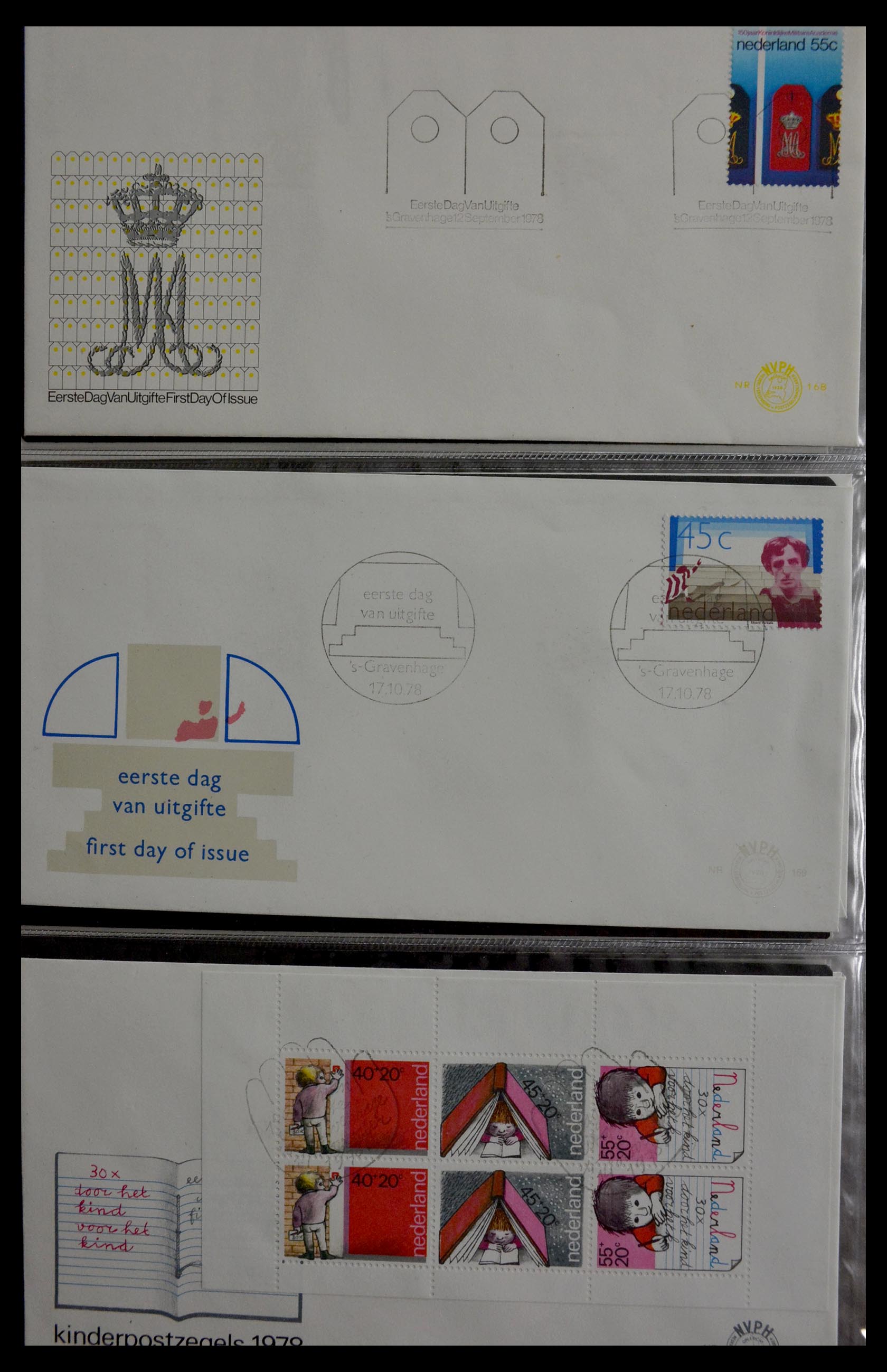 28948 060 - 28948 Netherlands FDC's 1951-1980.