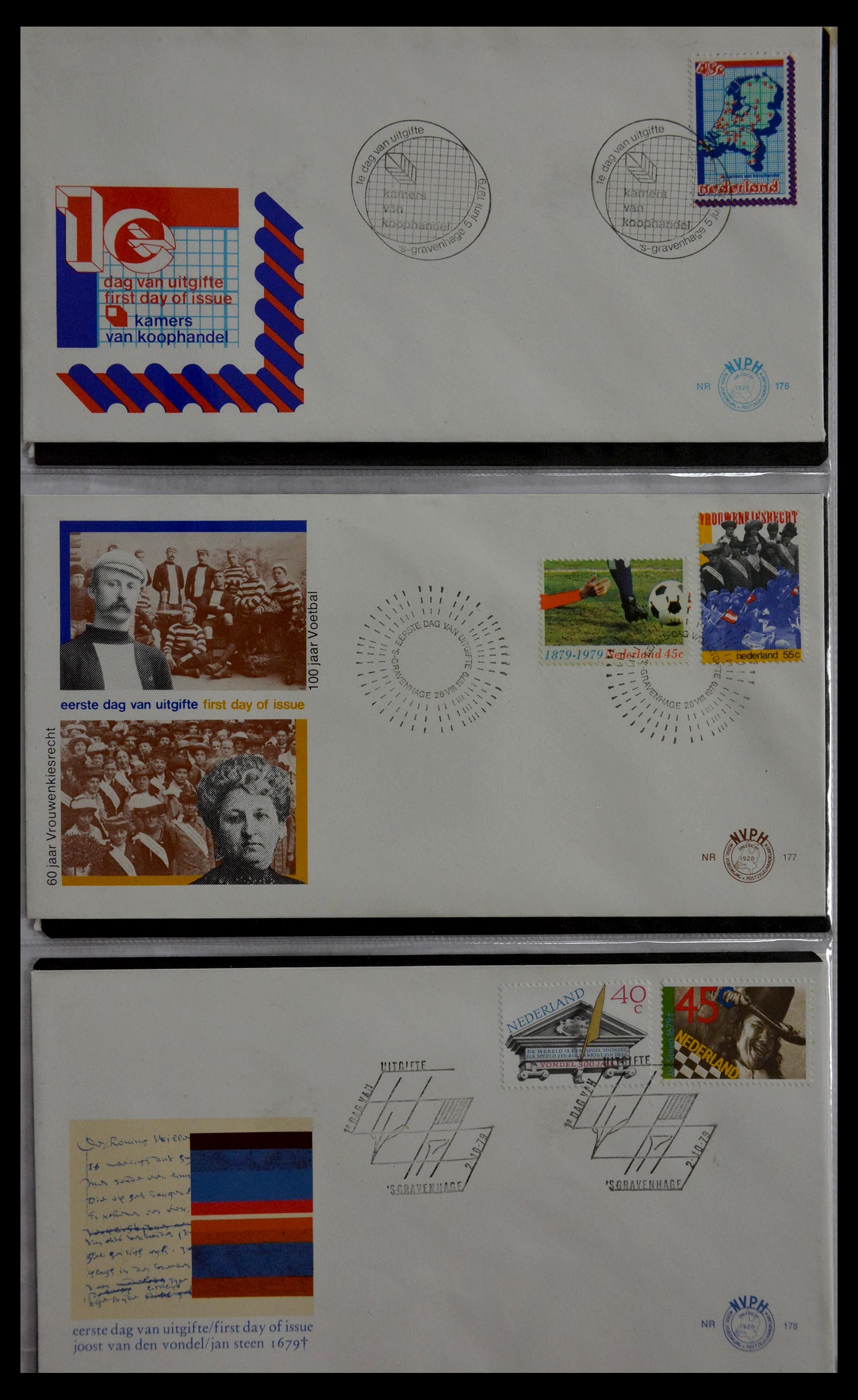 28948 063 - 28948 Nederland FDC's 1951-1980.