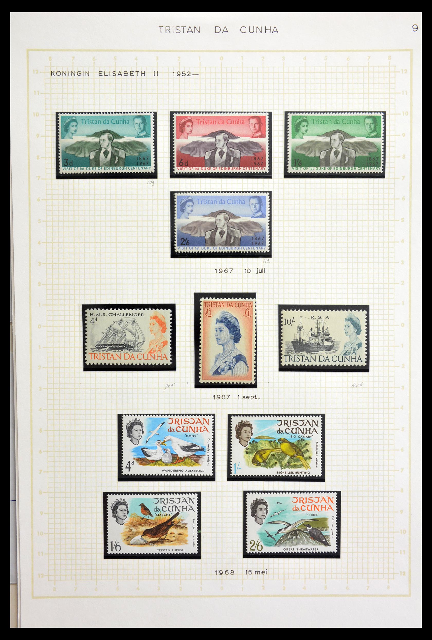 28963 009 - 28963 Tristan da Cunha 1953-1984.