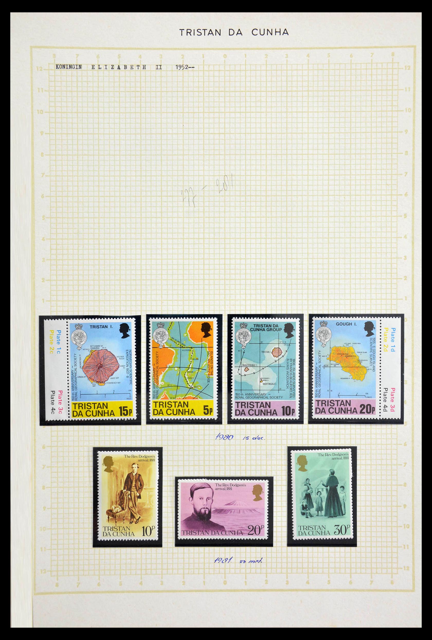 28963 017 - 28963 Tristan da Cunha 1953-1984.