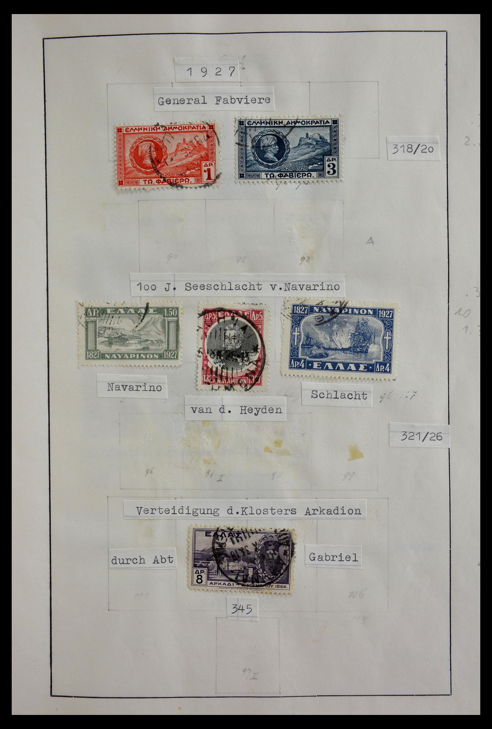 28977 020 - 28977 Griekenland 1861-1945.