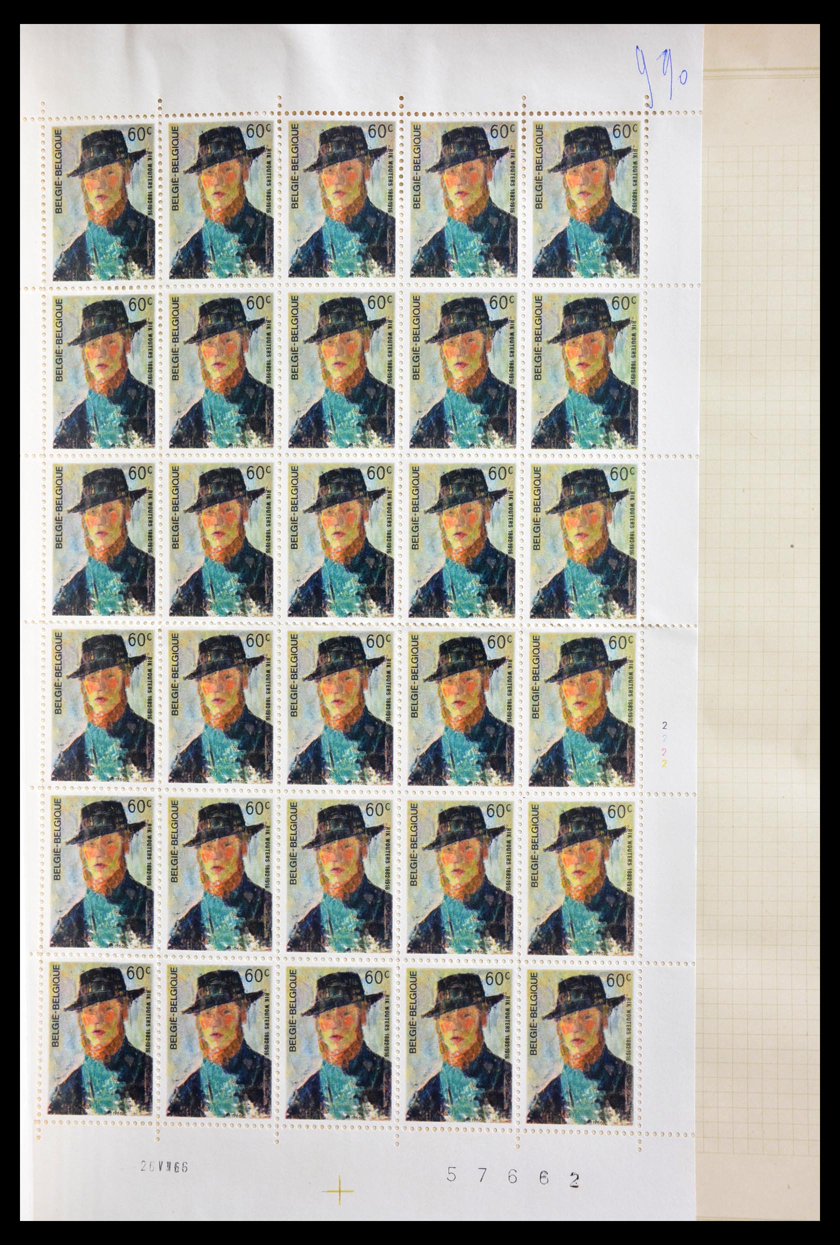 28978 001 - 28978 Belgium ca. 1915-1960.