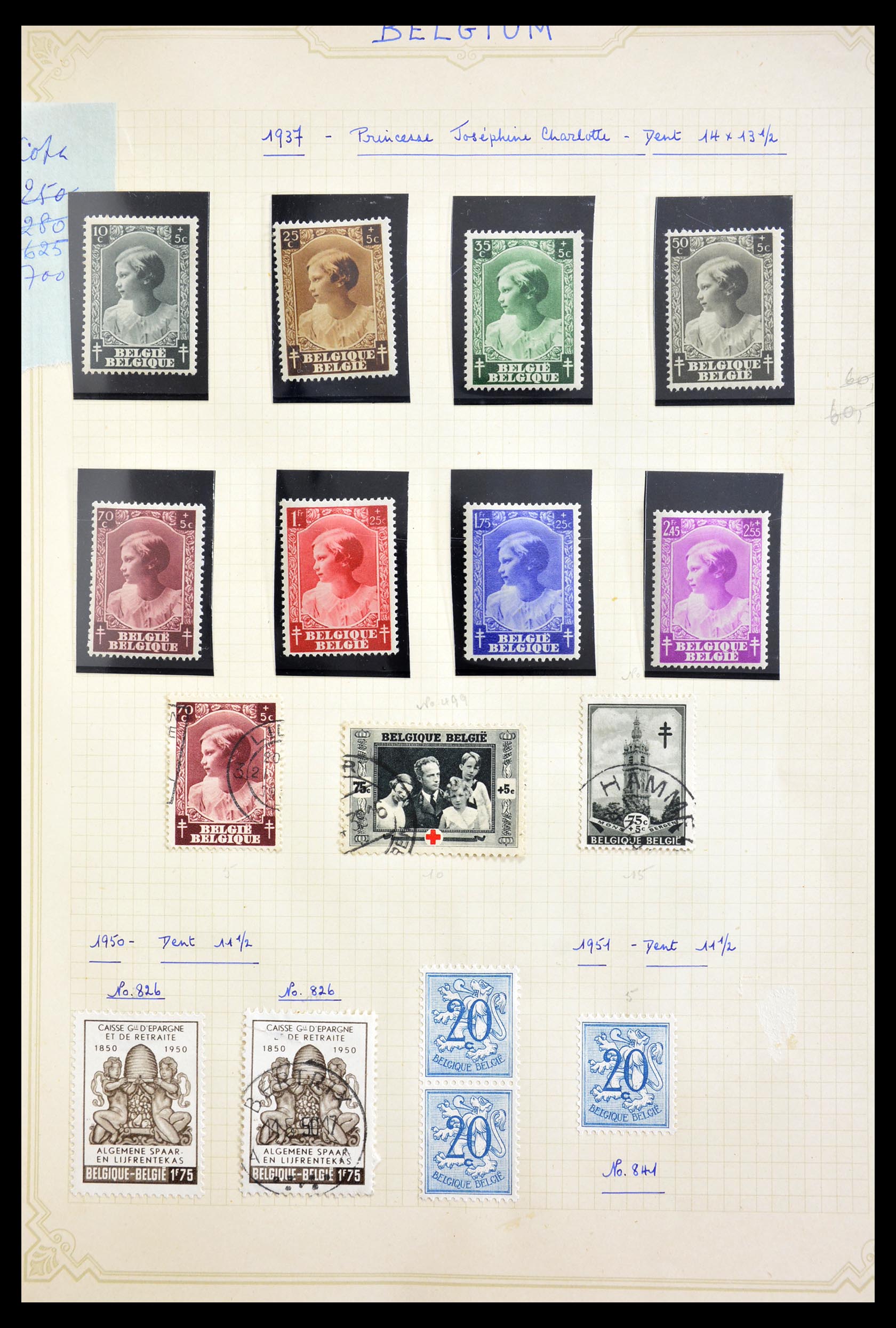 28978 007 - 28978 Belgium ca. 1915-1960.