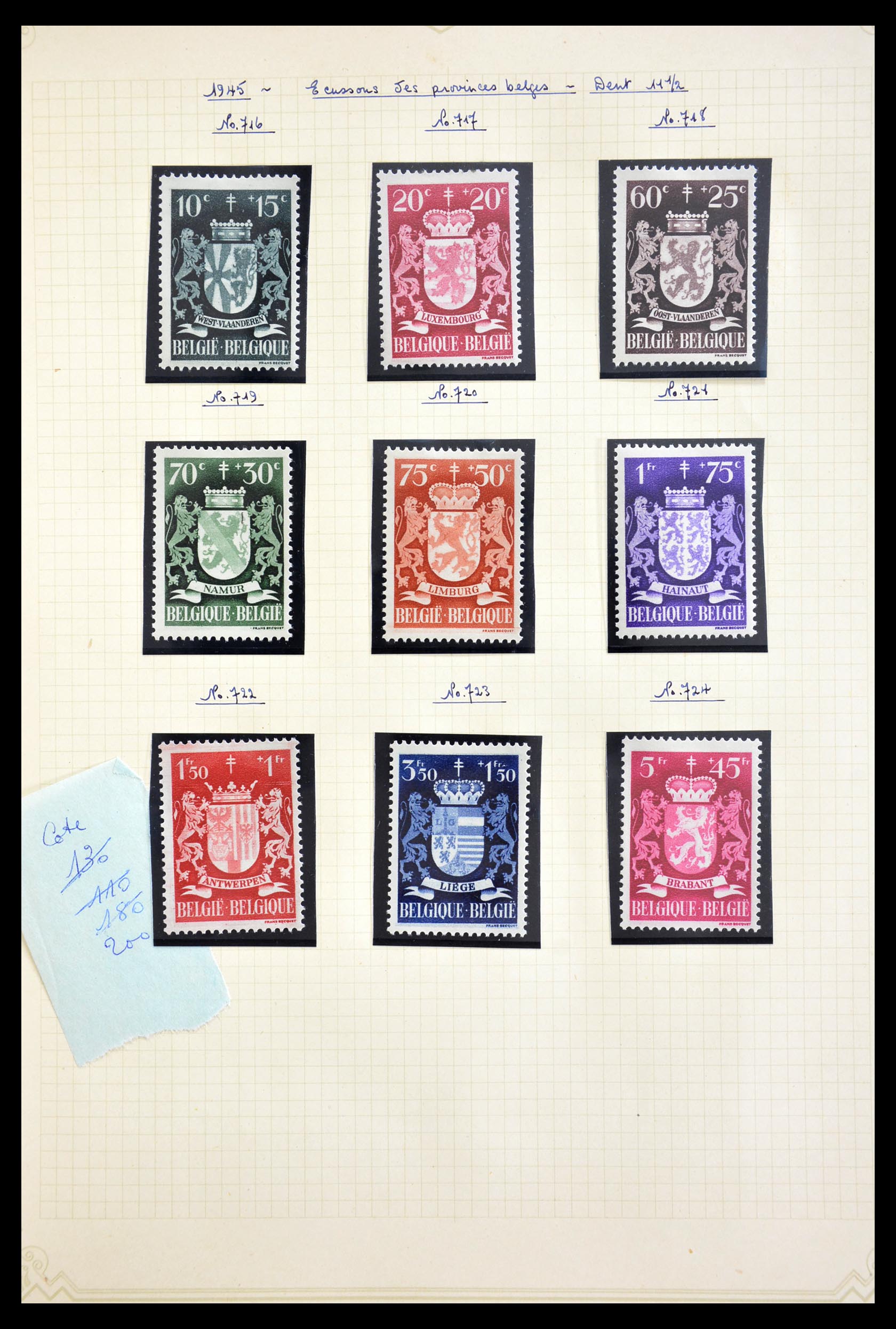 28978 018 - 28978 Belgium ca. 1915-1960.