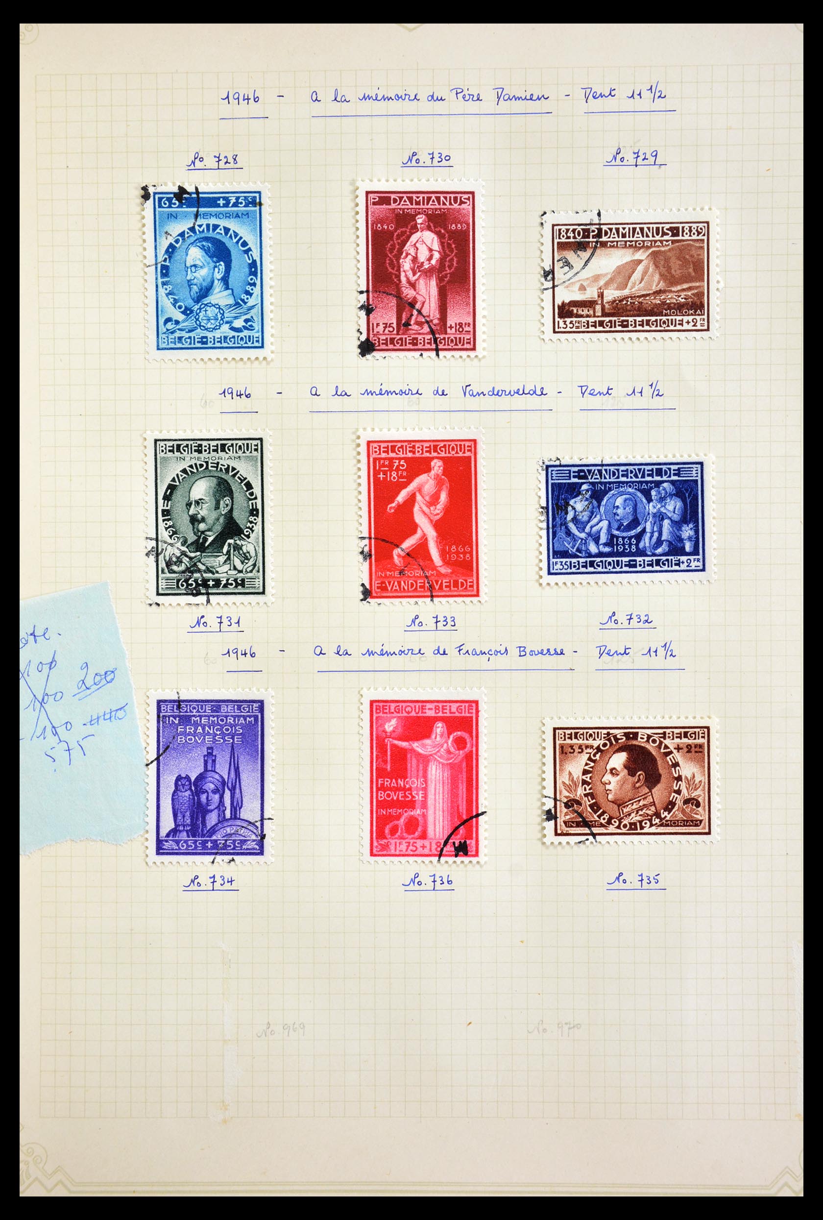 28978 019 - 28978 Belgium ca. 1915-1960.