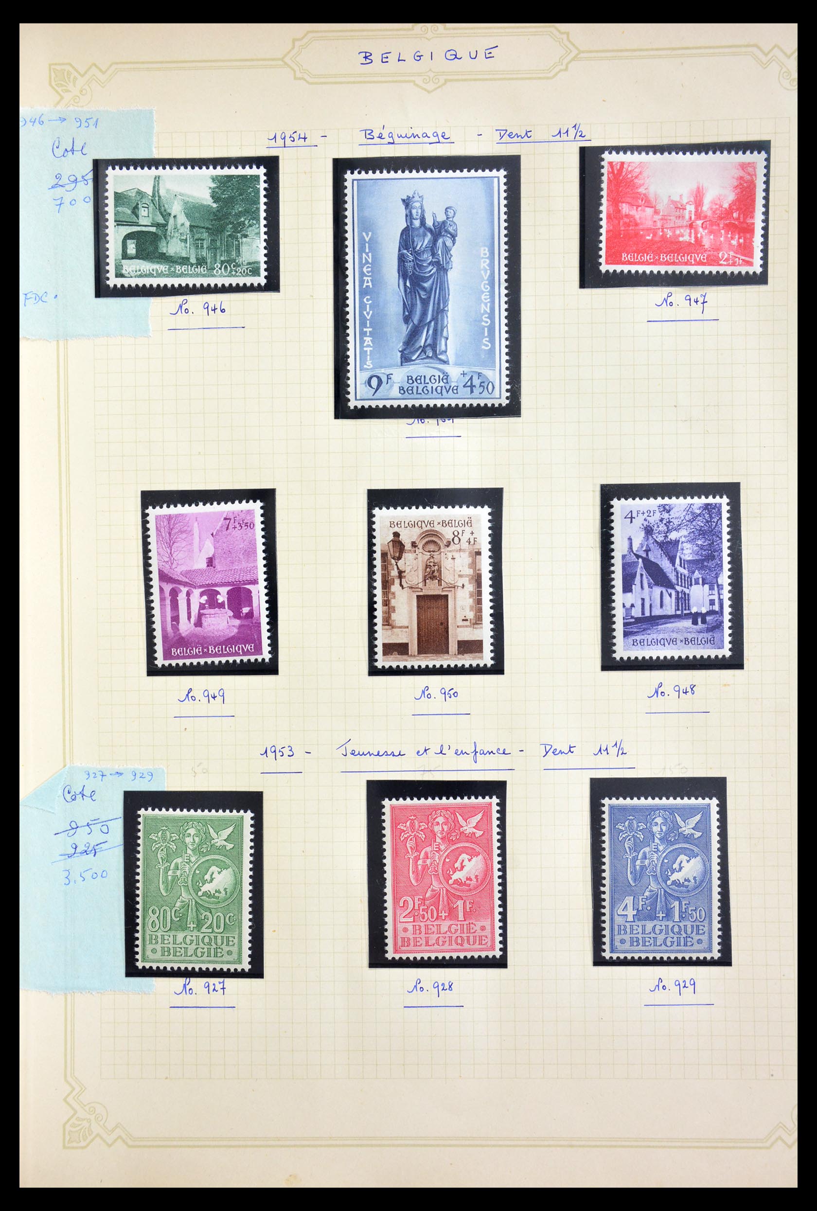 28978 027 - 28978 Belgium ca. 1915-1960.