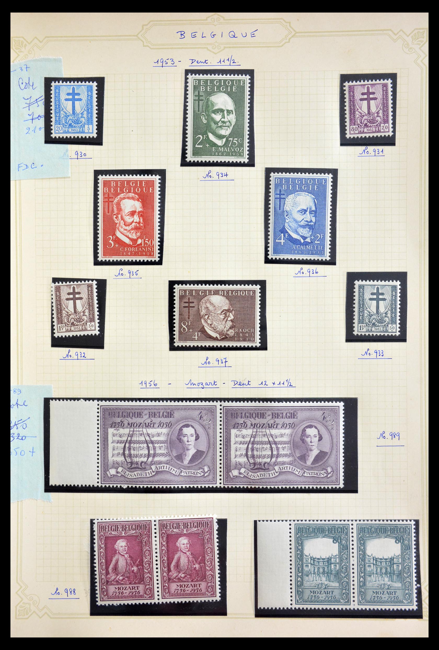 28978 029 - 28978 Belgium ca. 1915-1960.
