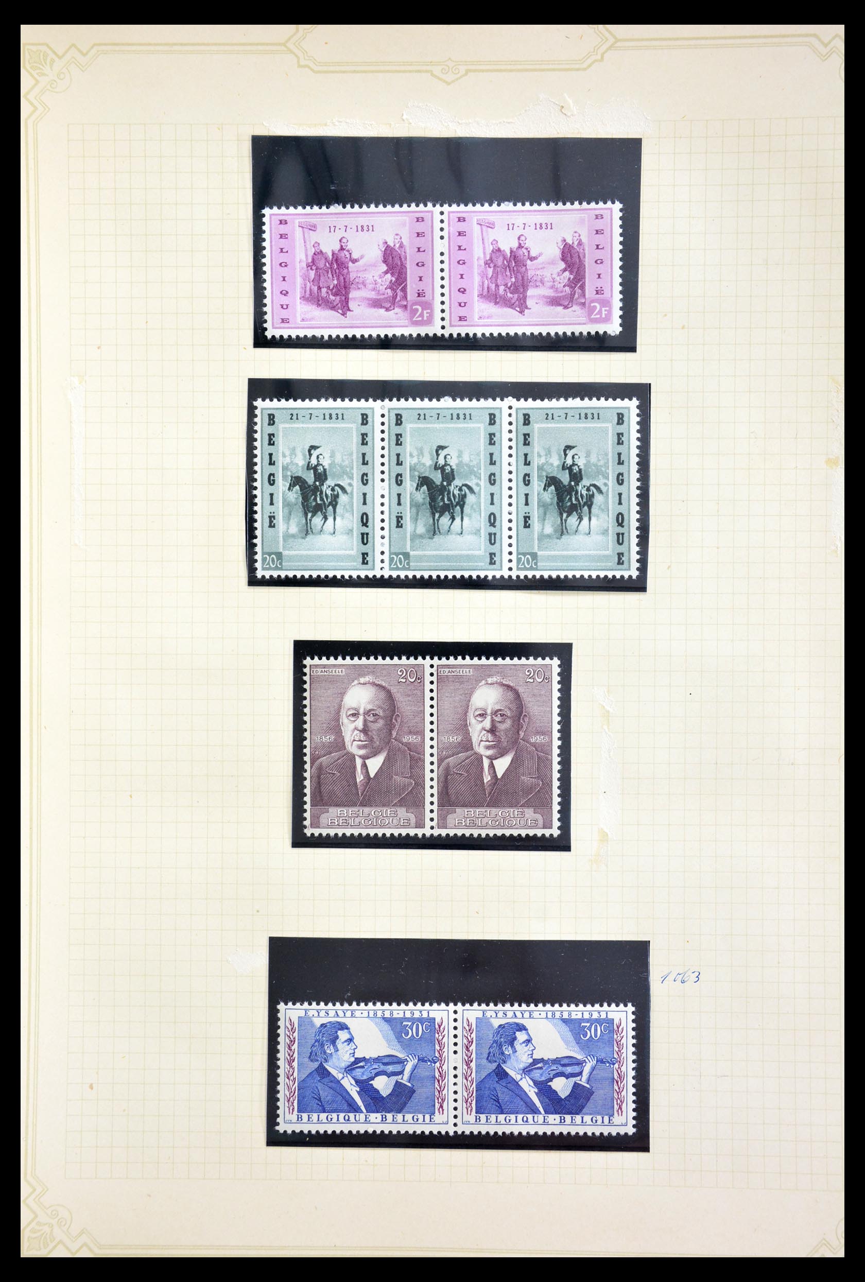 28978 033 - 28978 Belgium ca. 1915-1960.