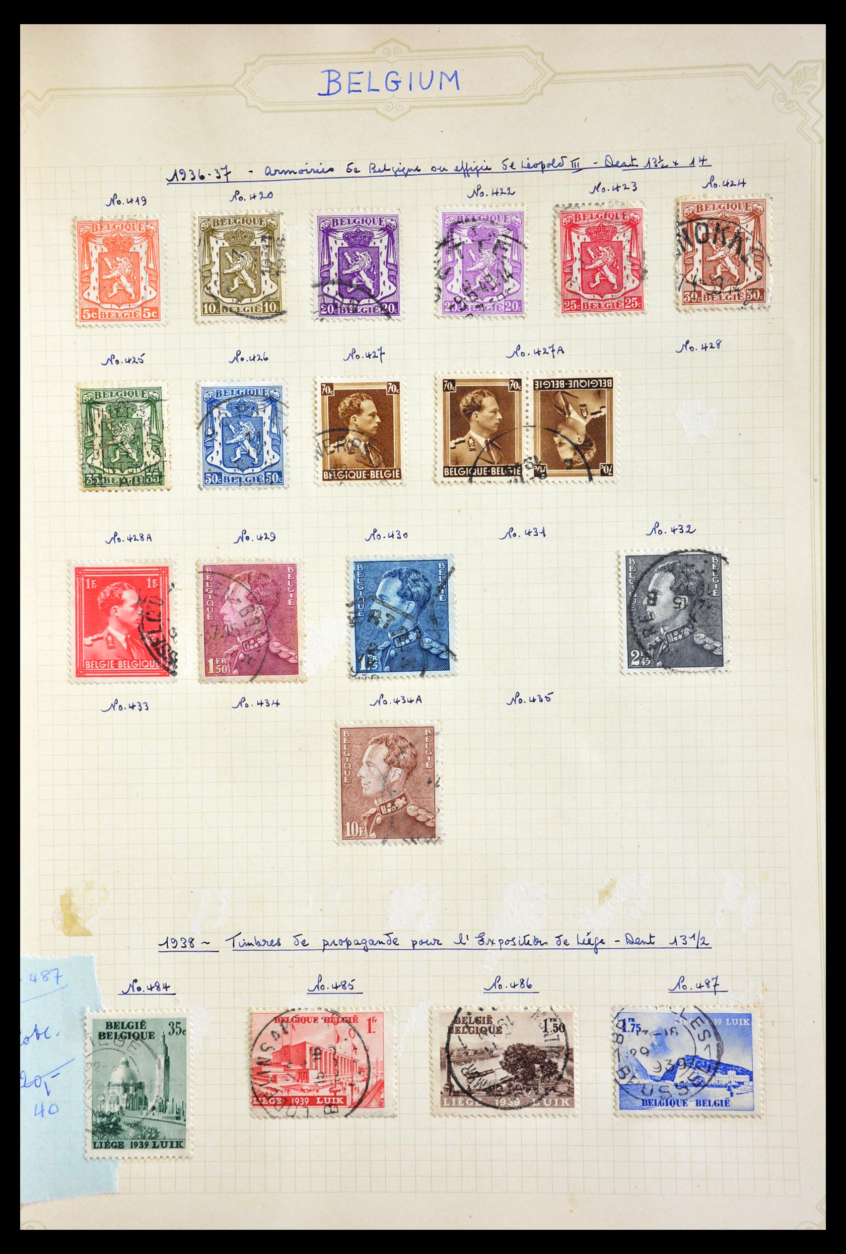 28978 047 - 28978 Belgium ca. 1915-1960.